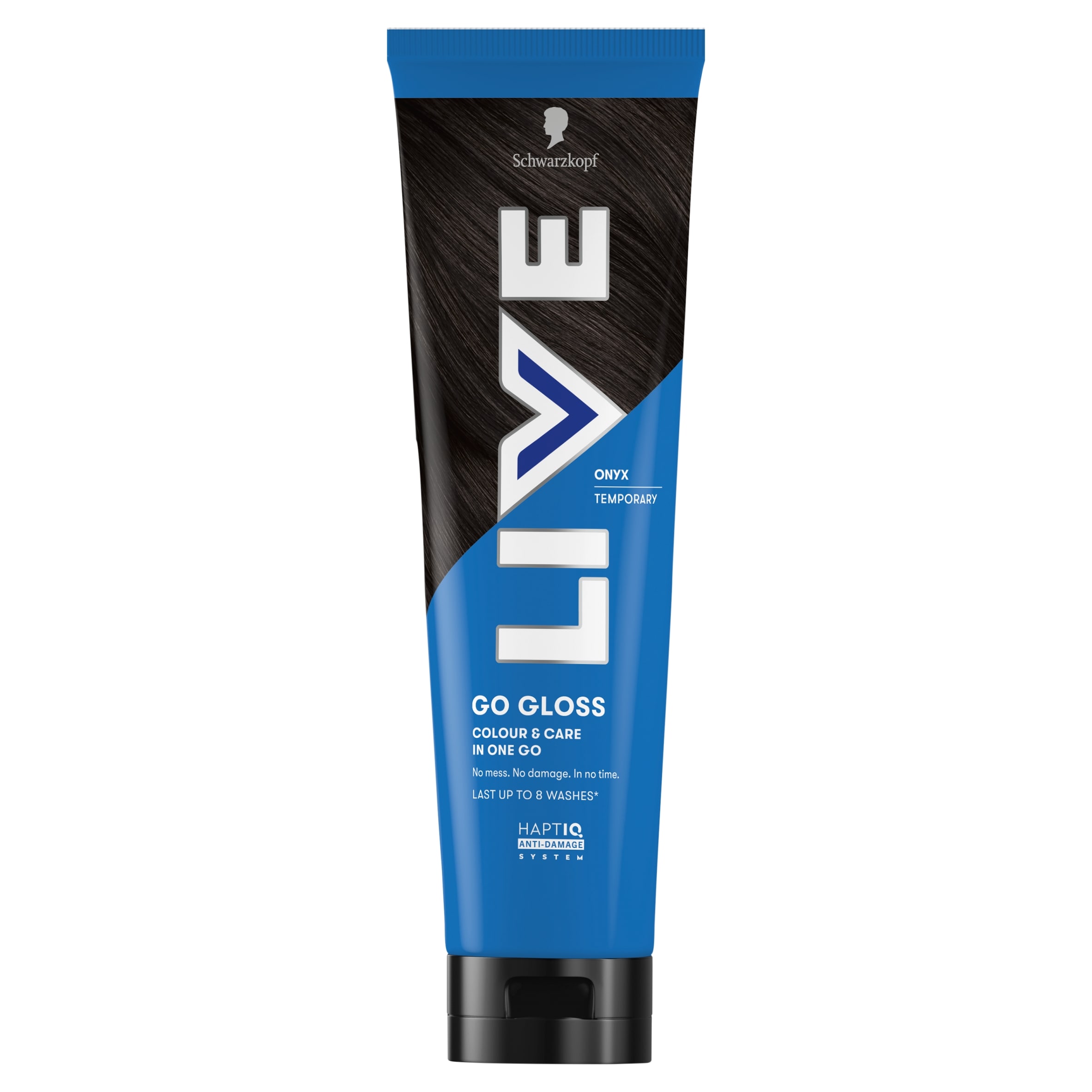 Schwarzkopf LIVE Go Gloss Onyx Colour & Shine Hair Gloss 150ml