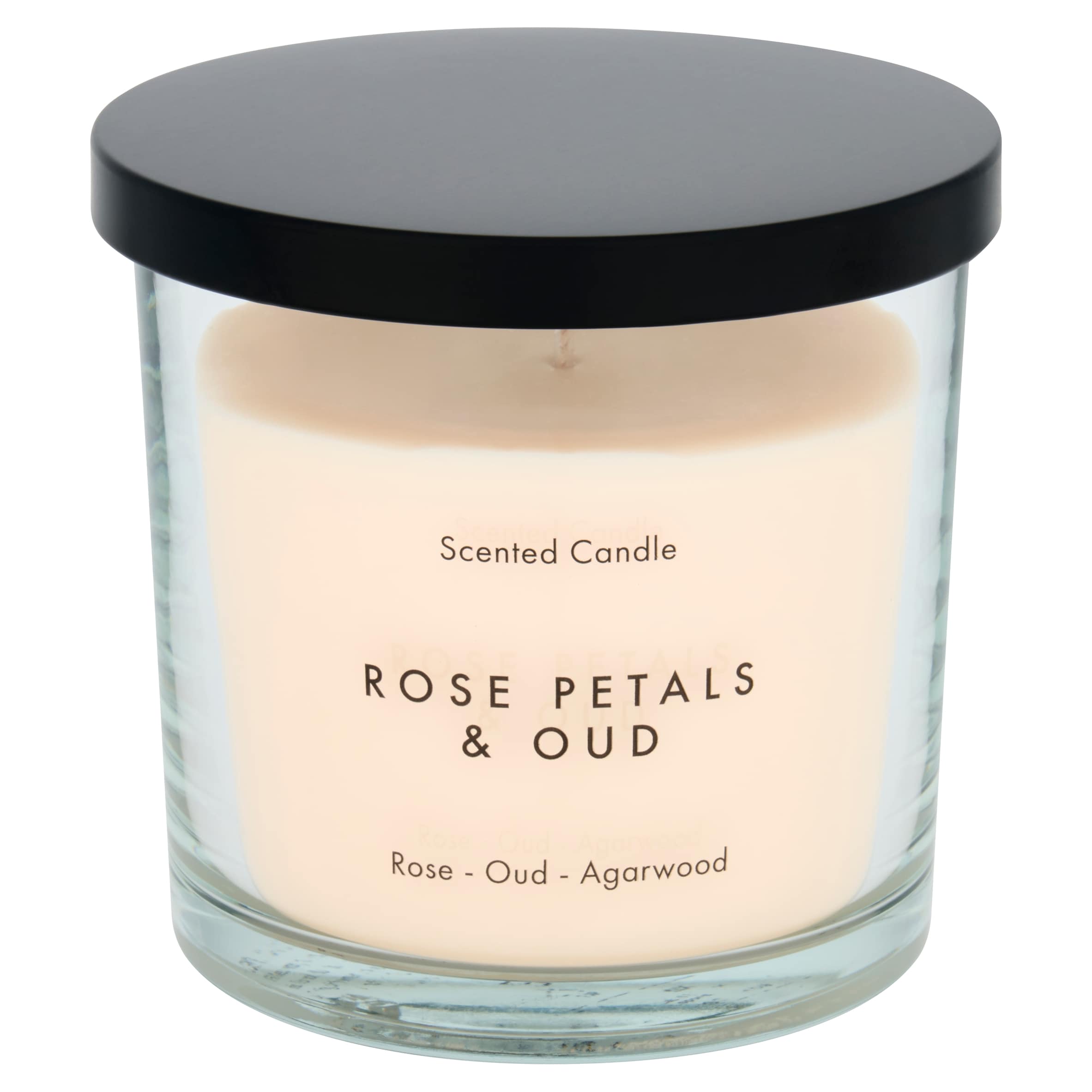 F&F Home Timeless Rose Petals & Oud Candle 300g