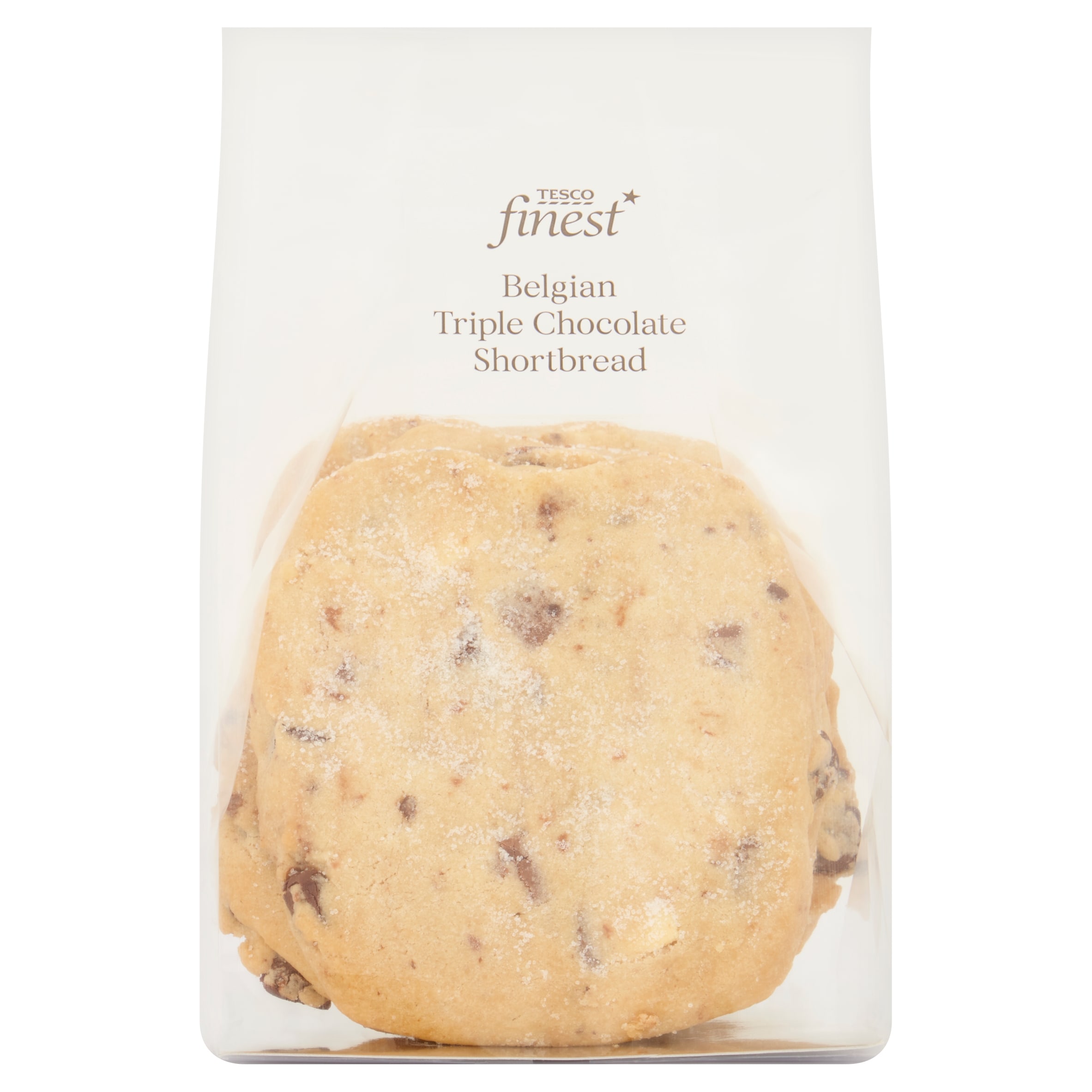 Tesco Finest Belgian Triple Chocolate Shortbread 4 Pack thumbnail 2