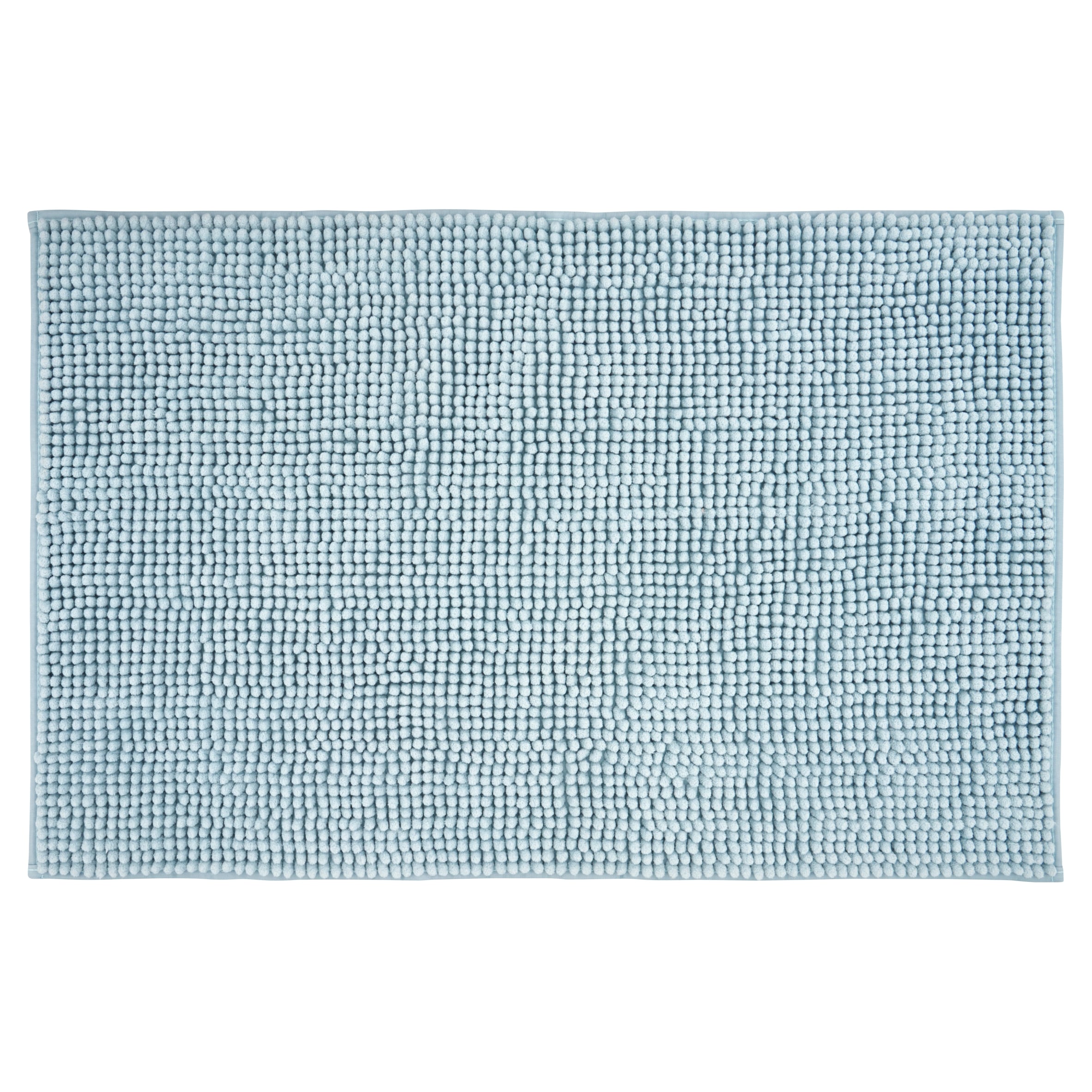F&F Home Duck Egg Blue Microchenille Bath Mat