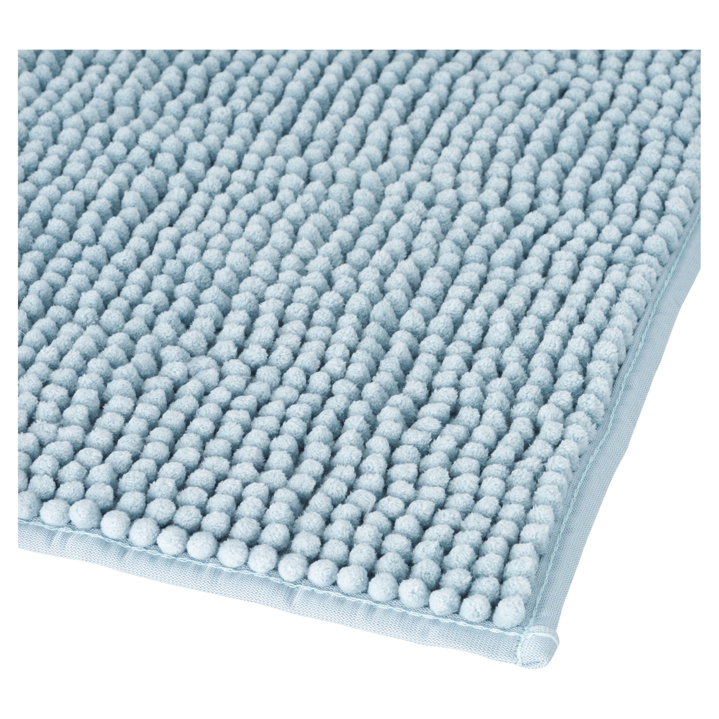 F&F Home Duck Egg Blue Microchenille Bath Mat thumbnail 2