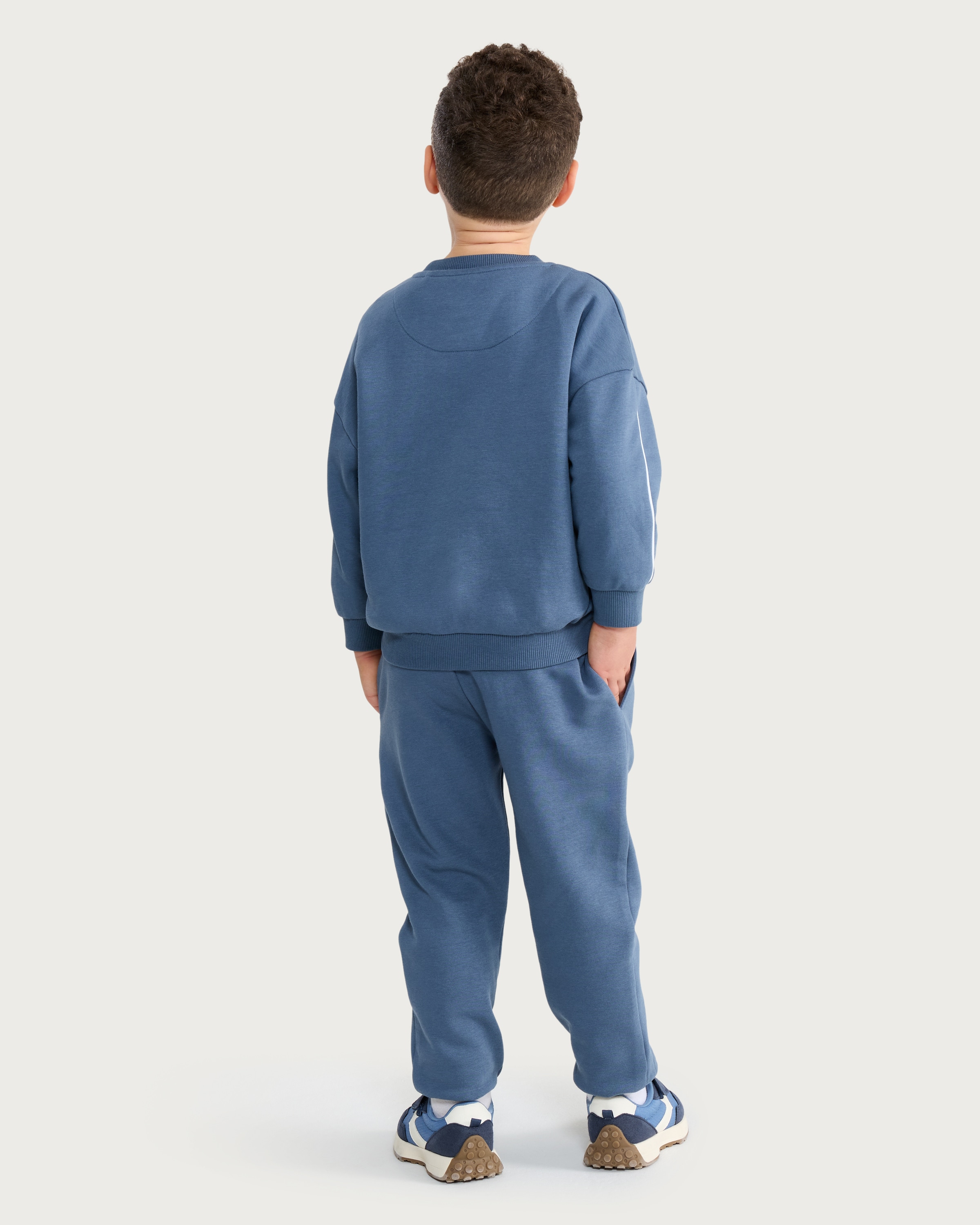 Paw Patrol Let's Roll Cotton Rich Sweatshirt and Joggers Set in Blue thumbnail 3