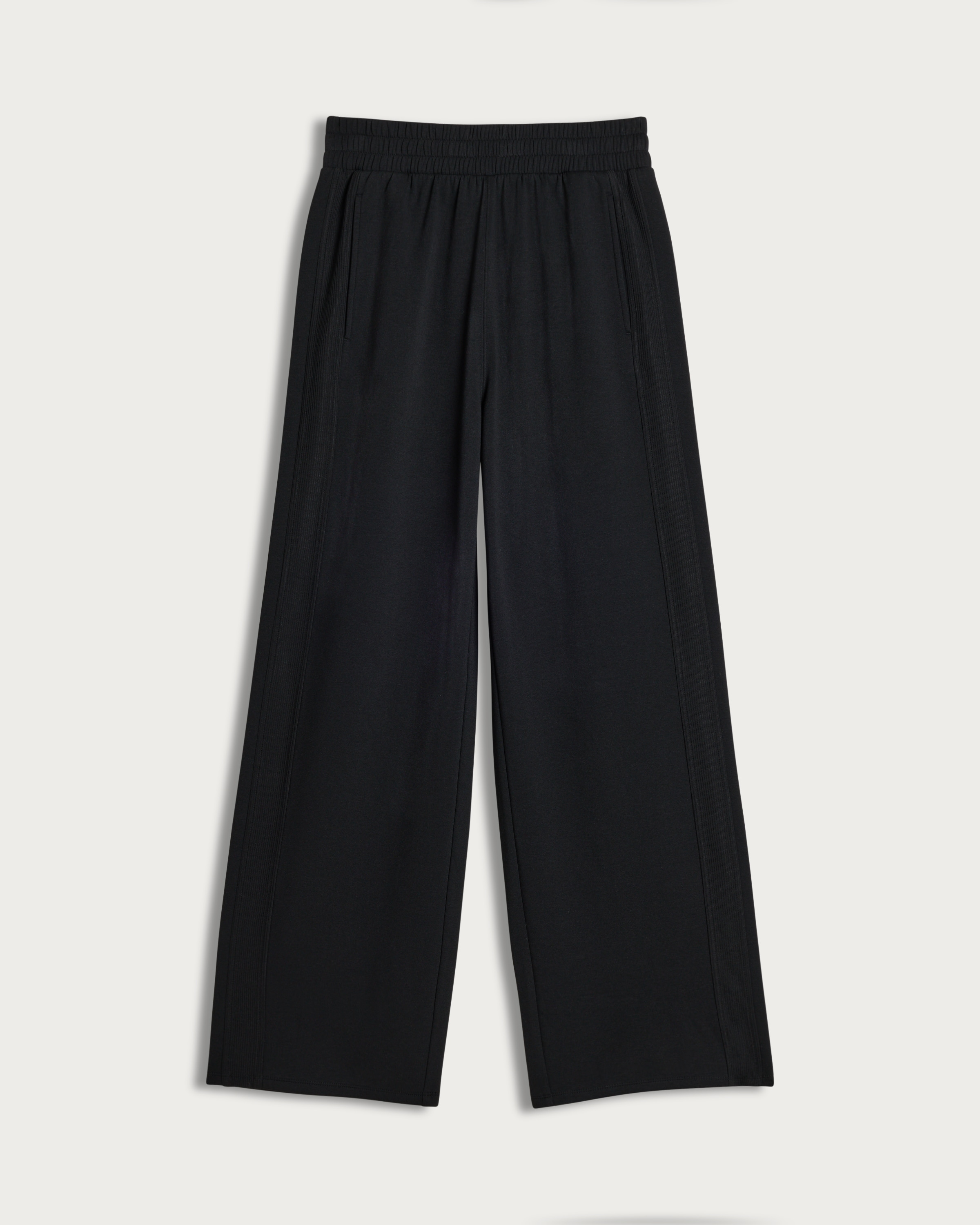 F&F Active Wide Leg Joggers in Black thumbnail 4