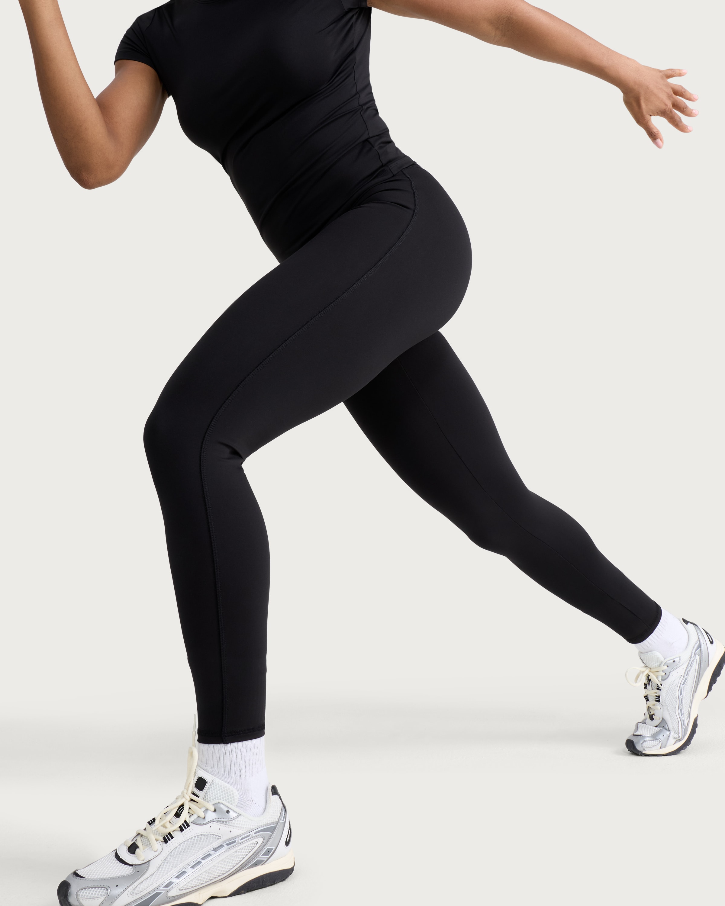 F&F Active EVERYHOUR High Waisted Leggings in Black