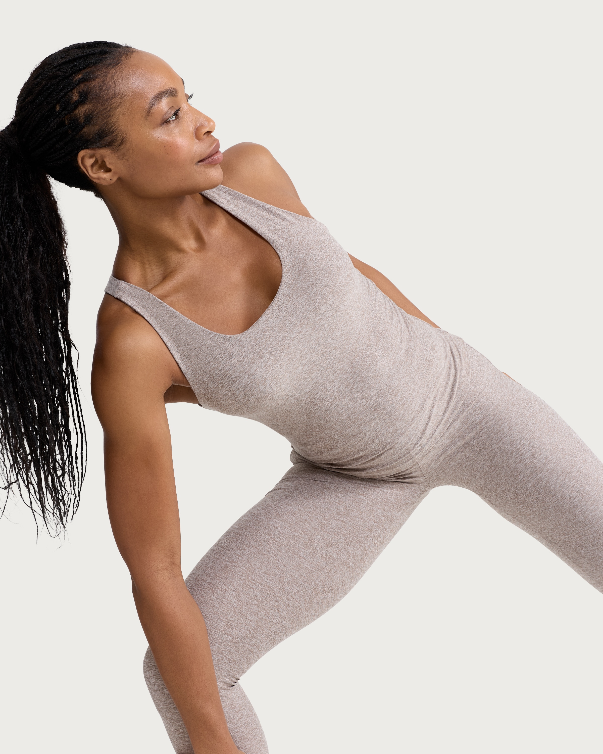 F&F Active ULTRASTRETCH Racerback Vest in Brown