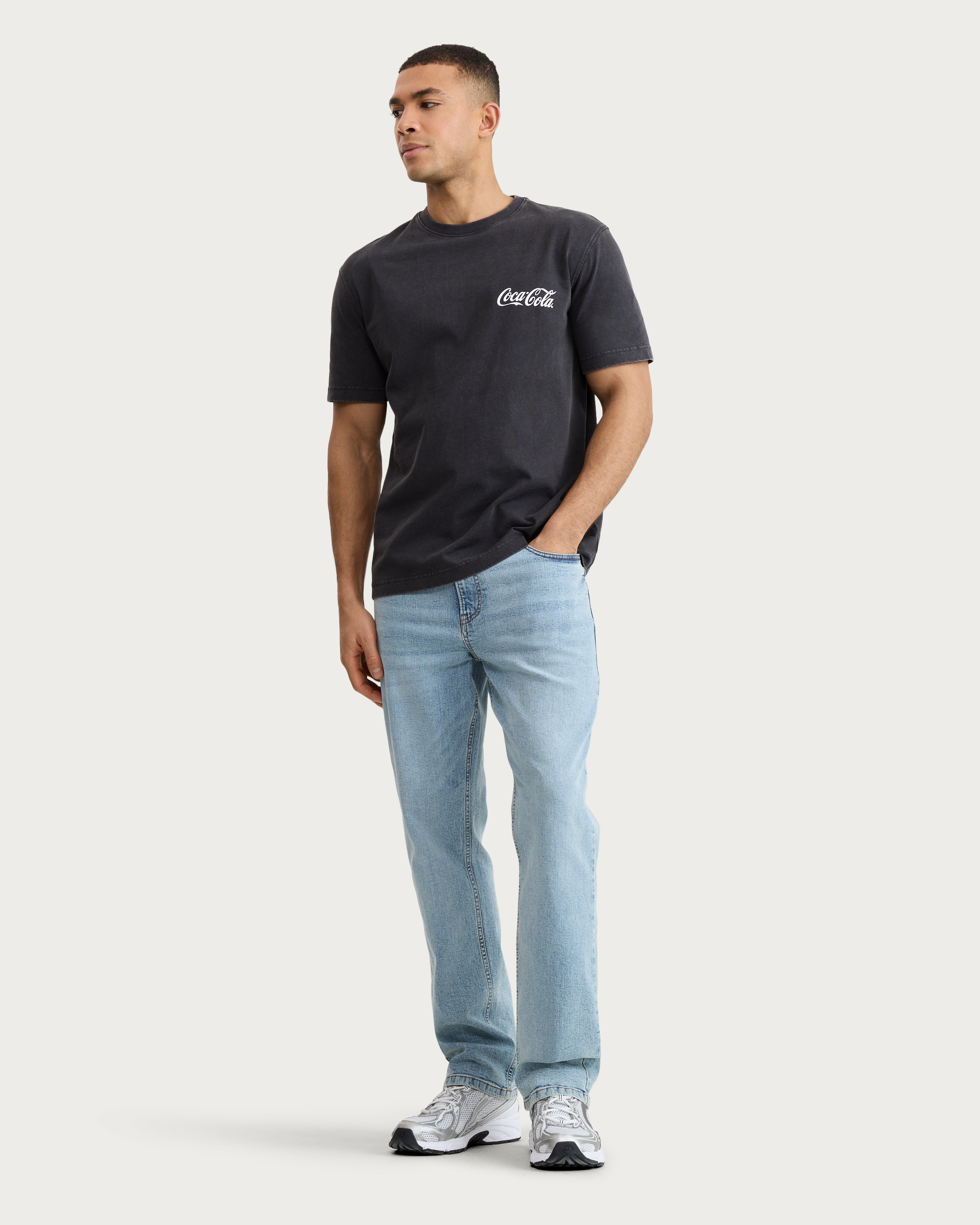 Coca-Cola Pure Cotton T-Shirt in Black thumbnail 2