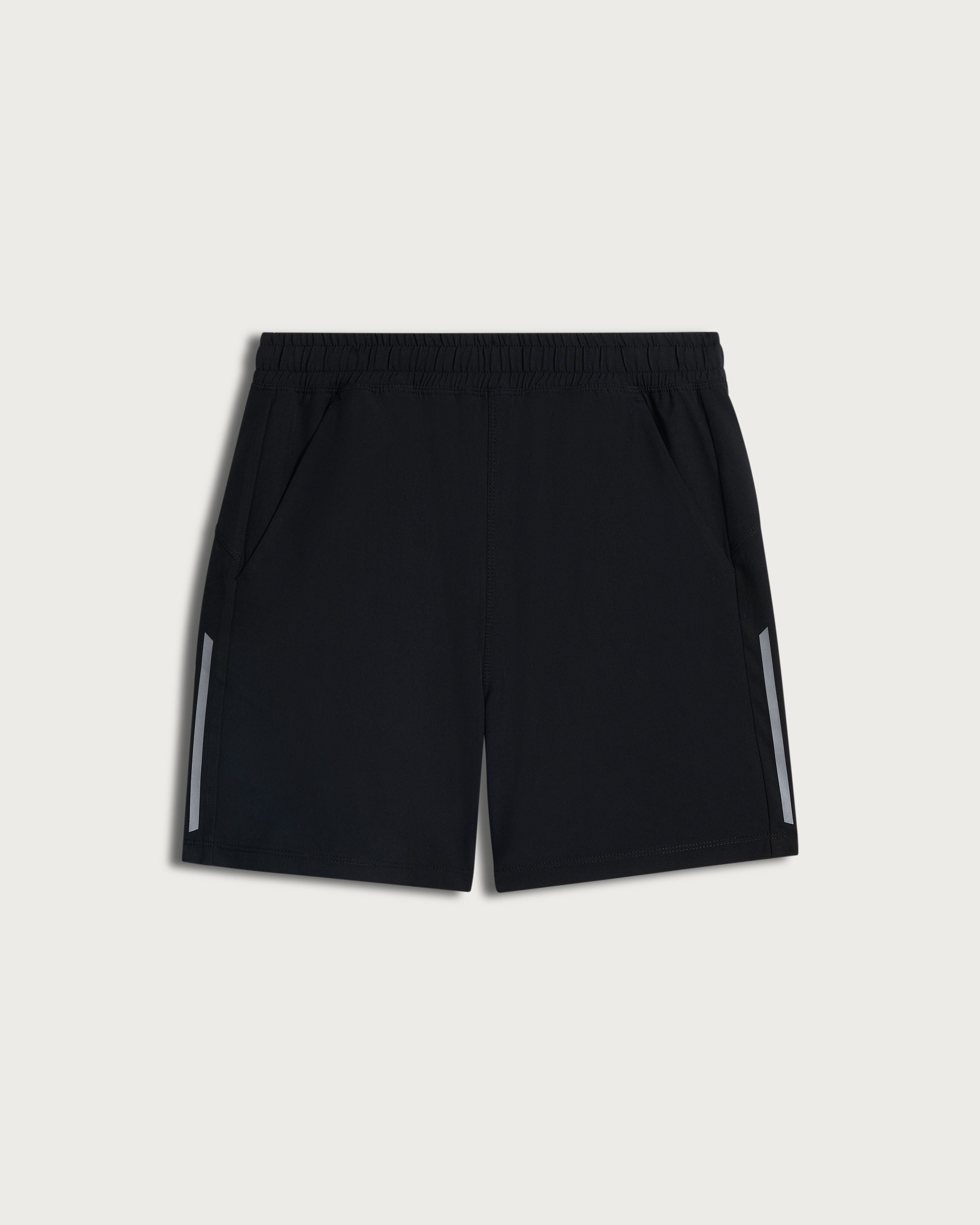 F&F Active Boys ULTRARUN Reflective Trim Shorts in Black thumbnail 4