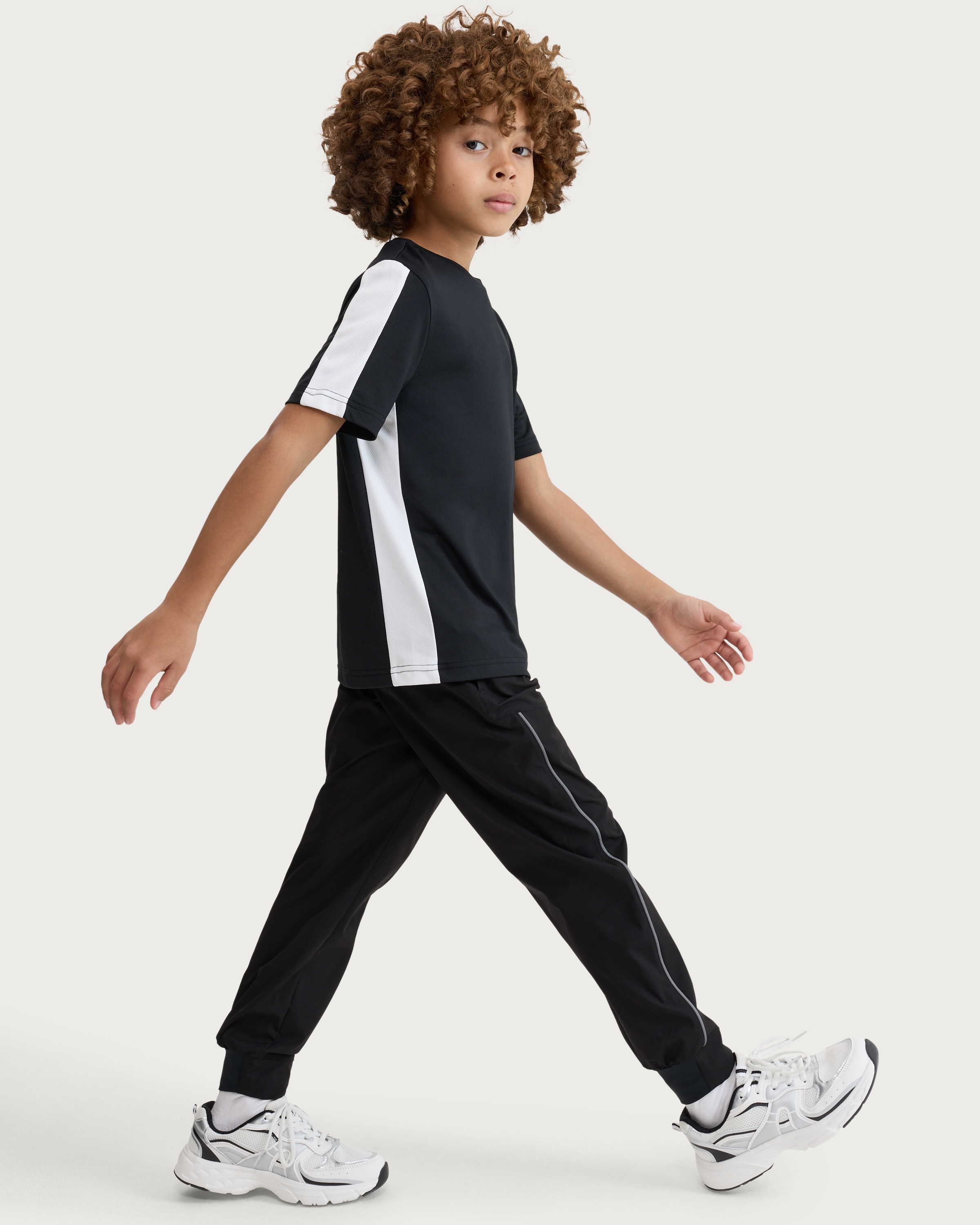 F&F Active Boys ULTRAMOVE Sports Trousers in Black