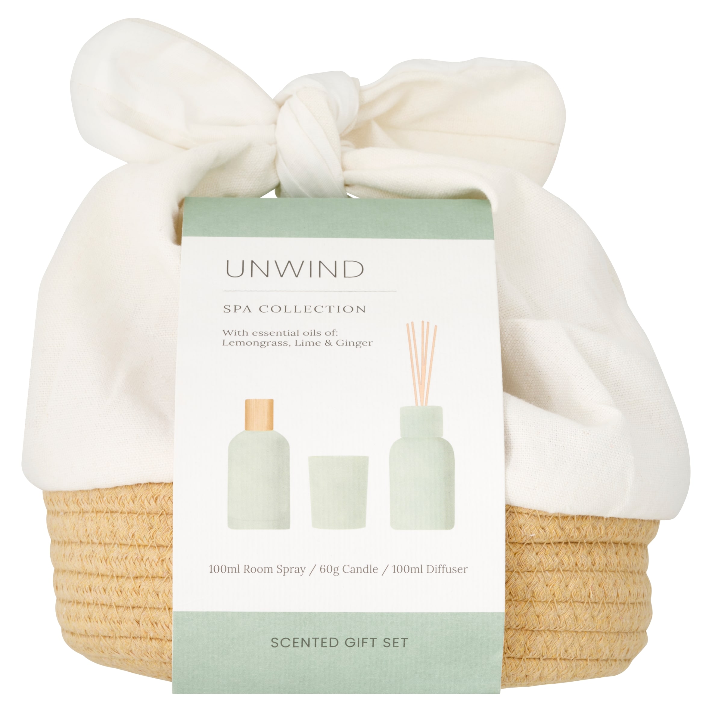 F&F Home Spa Unwind Tie Bag Giftset