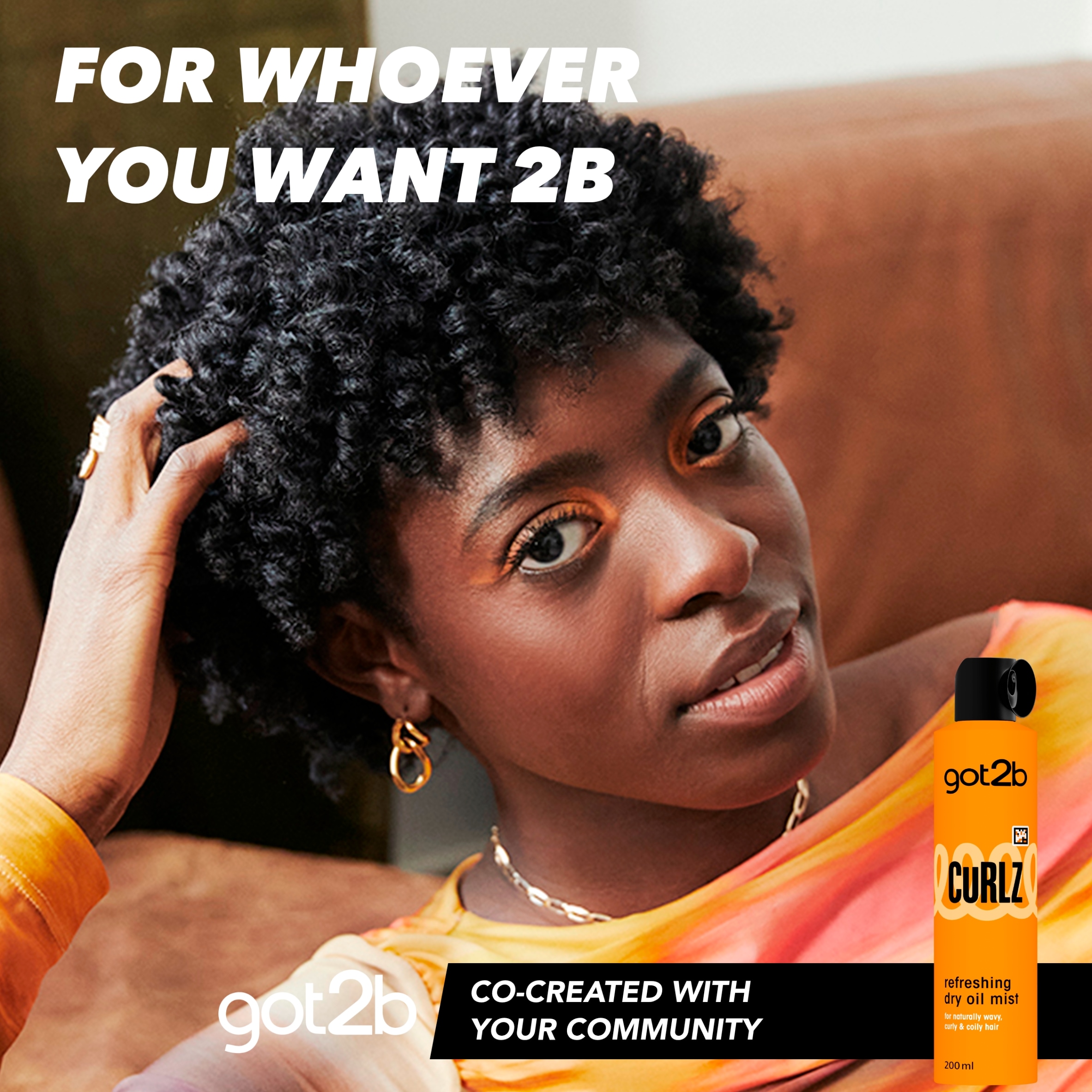 got2b CURLZ Refreshing Dry Oil Mist 200ml thumbnail 2