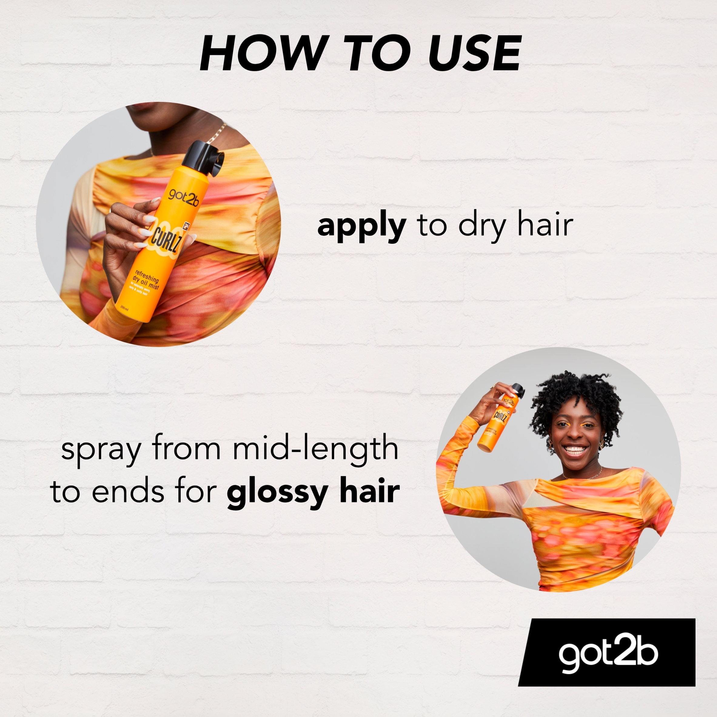 got2b CURLZ Refreshing Dry Oil Mist 200ml thumbnail 4