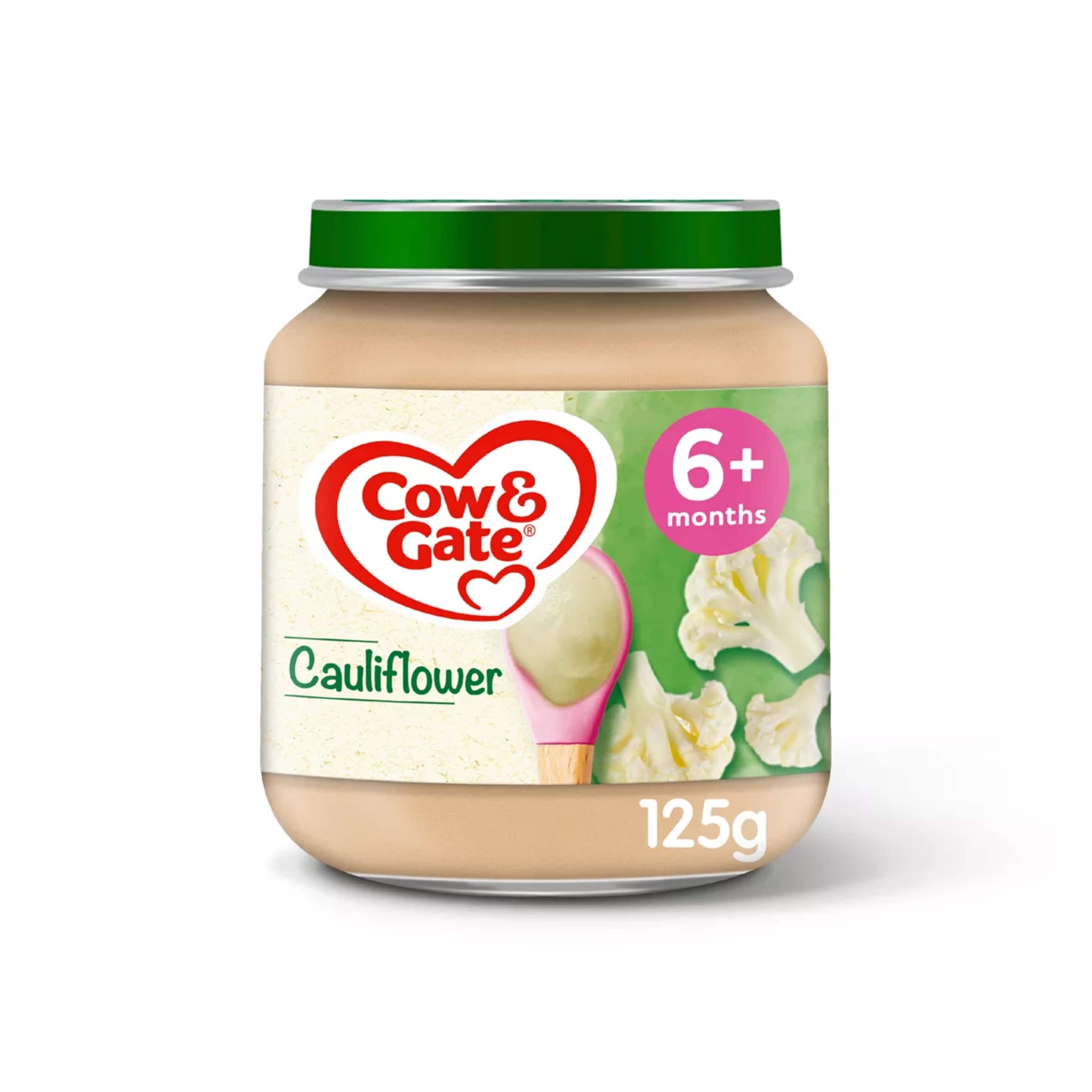 Cow & Gate Cauliflower Baby Food Snack Jar 4+ Months