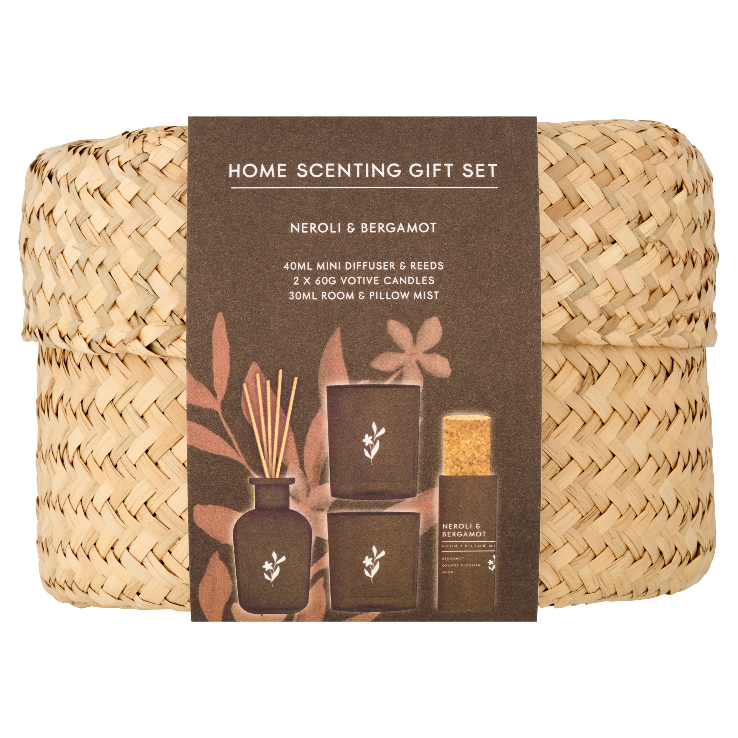 F&F Home Apothecary Basket Gift Set