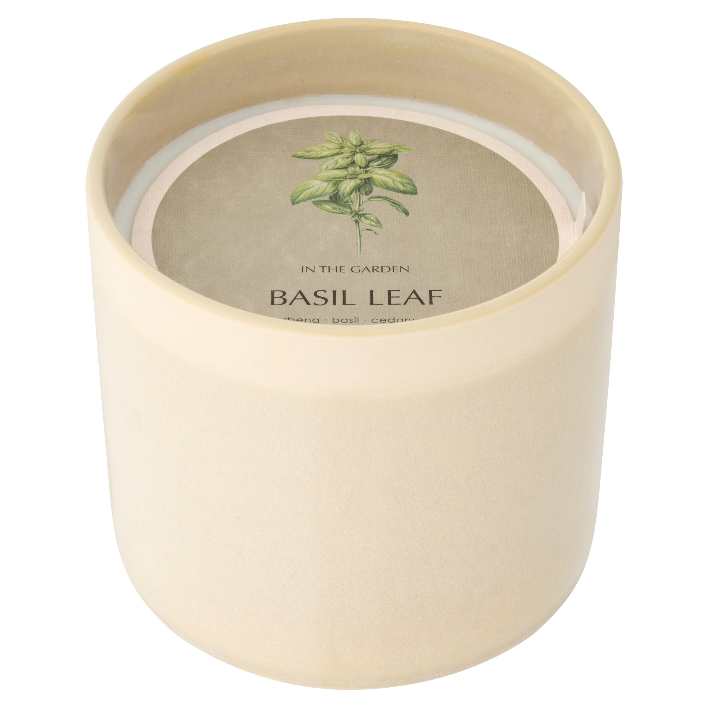 F&F Home In the Garden Basil Leaf Large Candle 600g