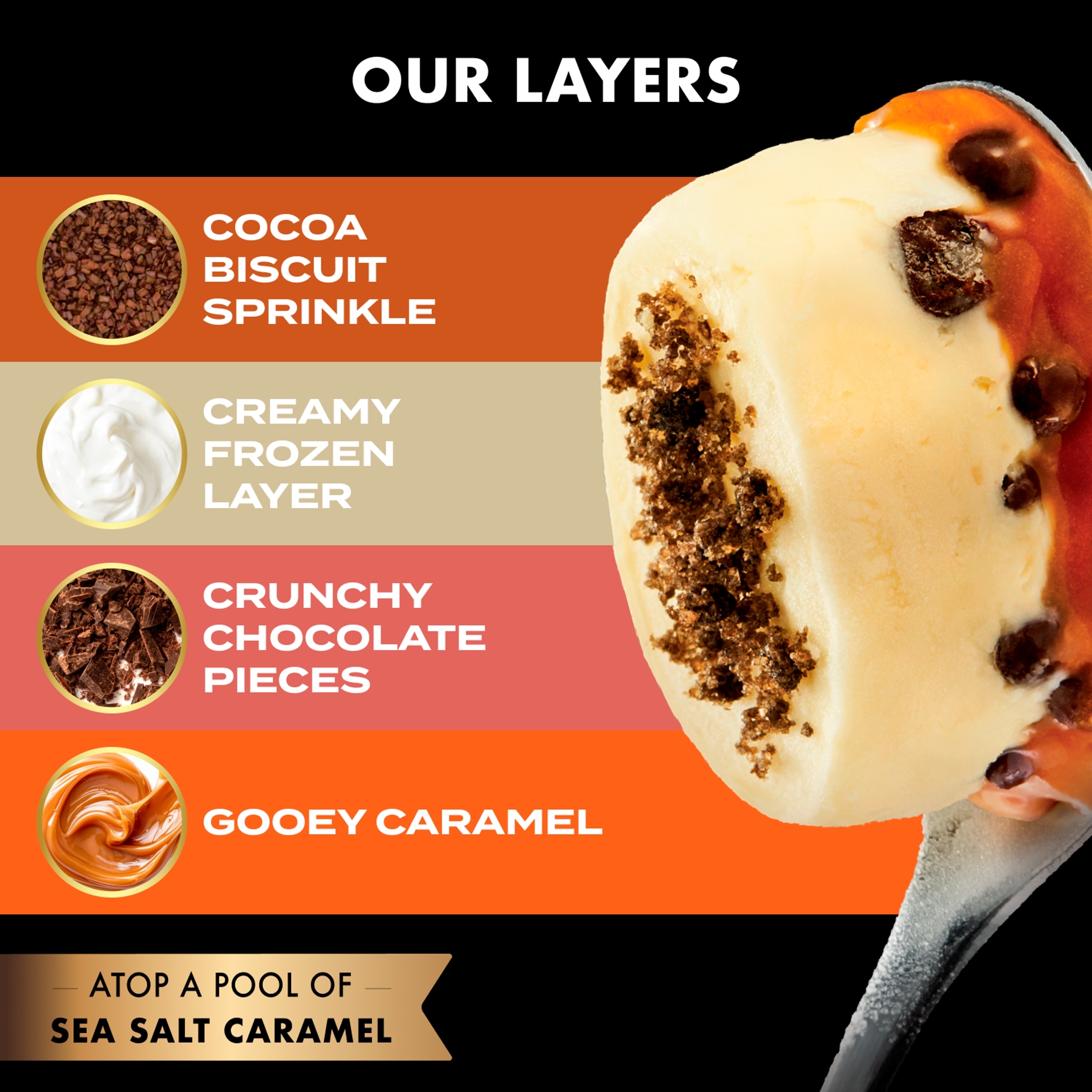 Gu Clotted Cream & Chocolate Crunch Frozen Dessert 2x80g thumbnail 4