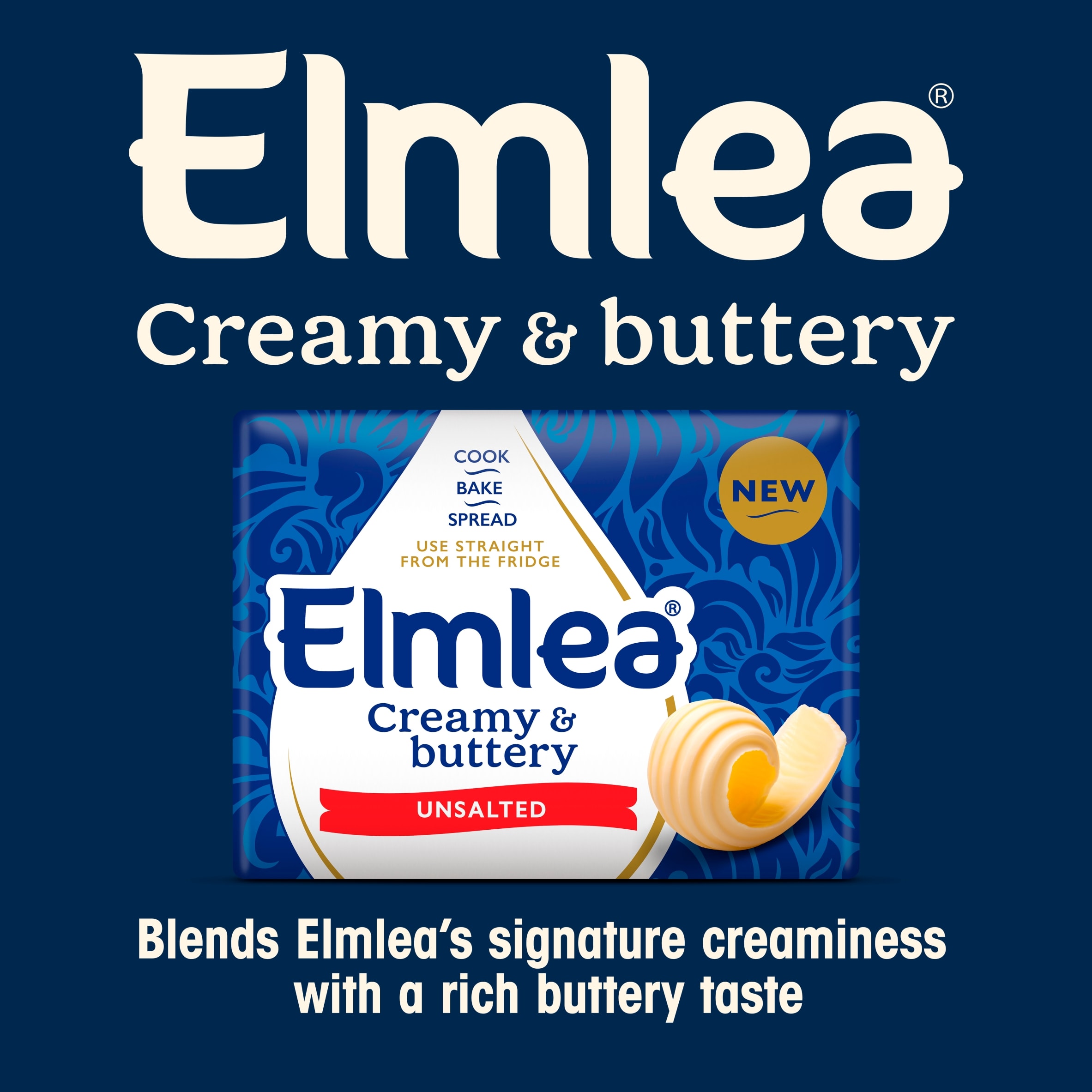 Elmlea Creamy and Buttery Unsalted Blended Butter 250g thumbnail 5
