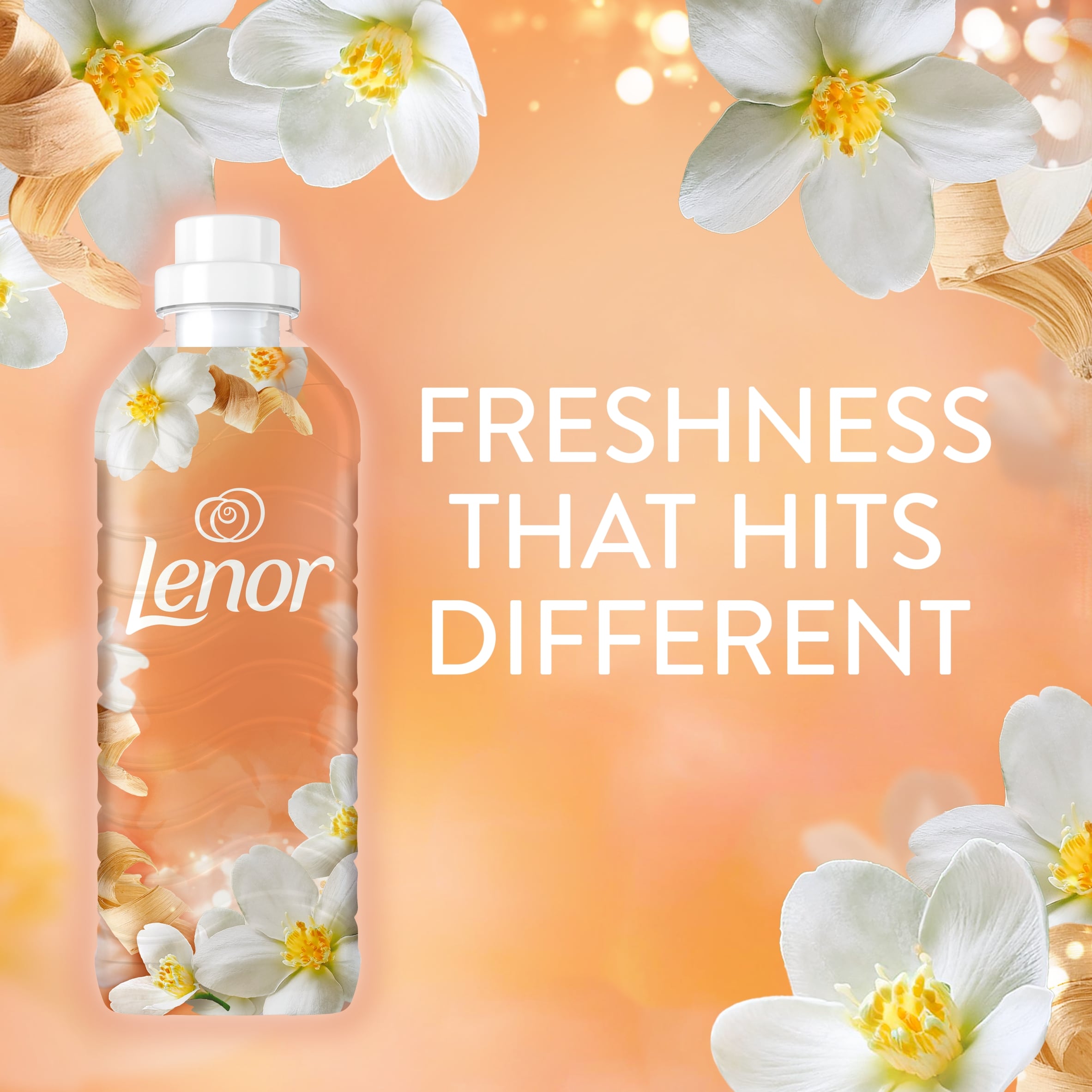 Lenor Fabric Conditioner Jasmine & White Cedar 42 washes 1.386l thumbnail 5