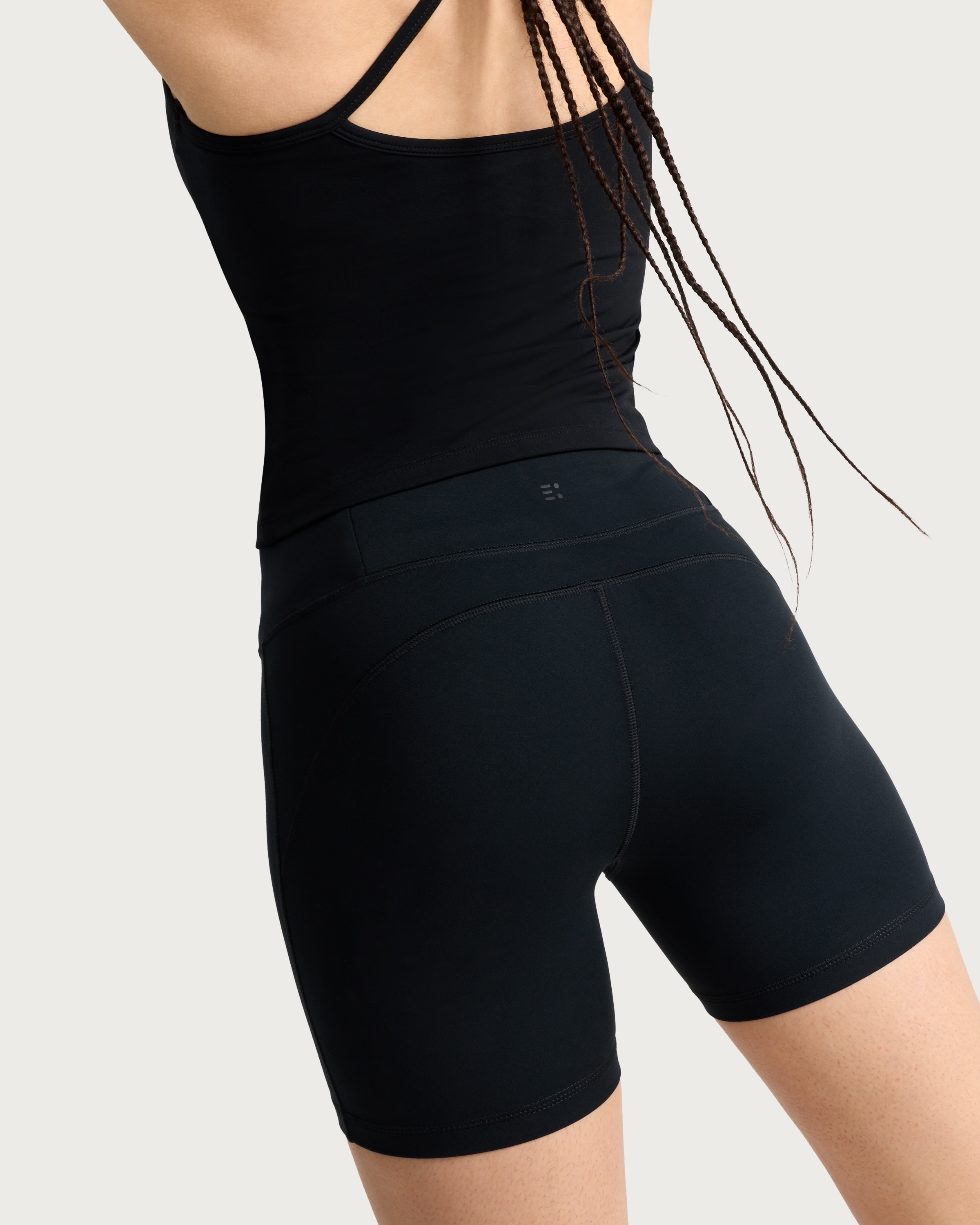 F&F Active ULTRAMOVE High Waisted Cycling Shorts in Black thumbnail 3