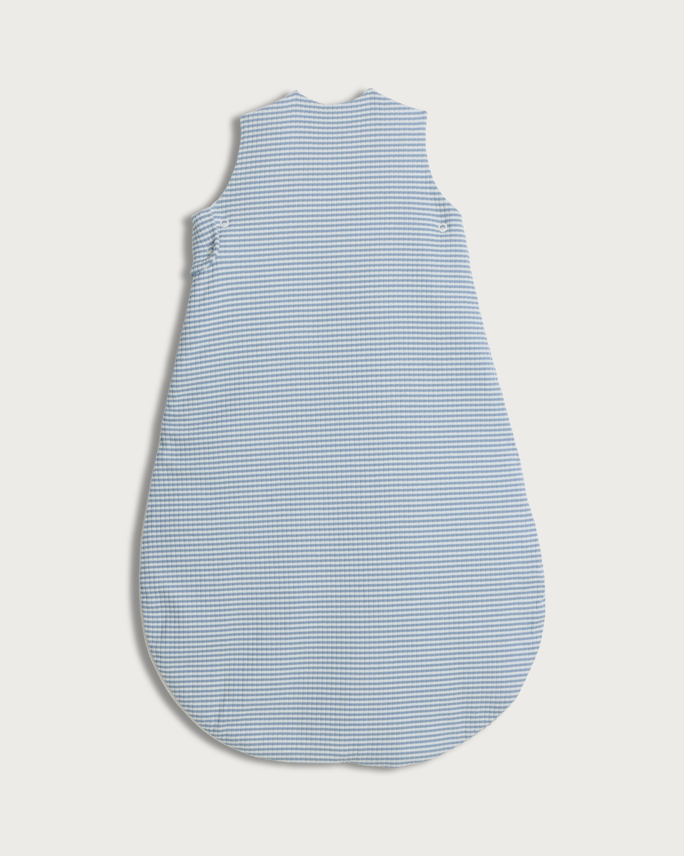 F&F Baby Cotton Rich Striped Animal Friends 1.5 Tog Sleeping Bag in Blue thumbnail 2
