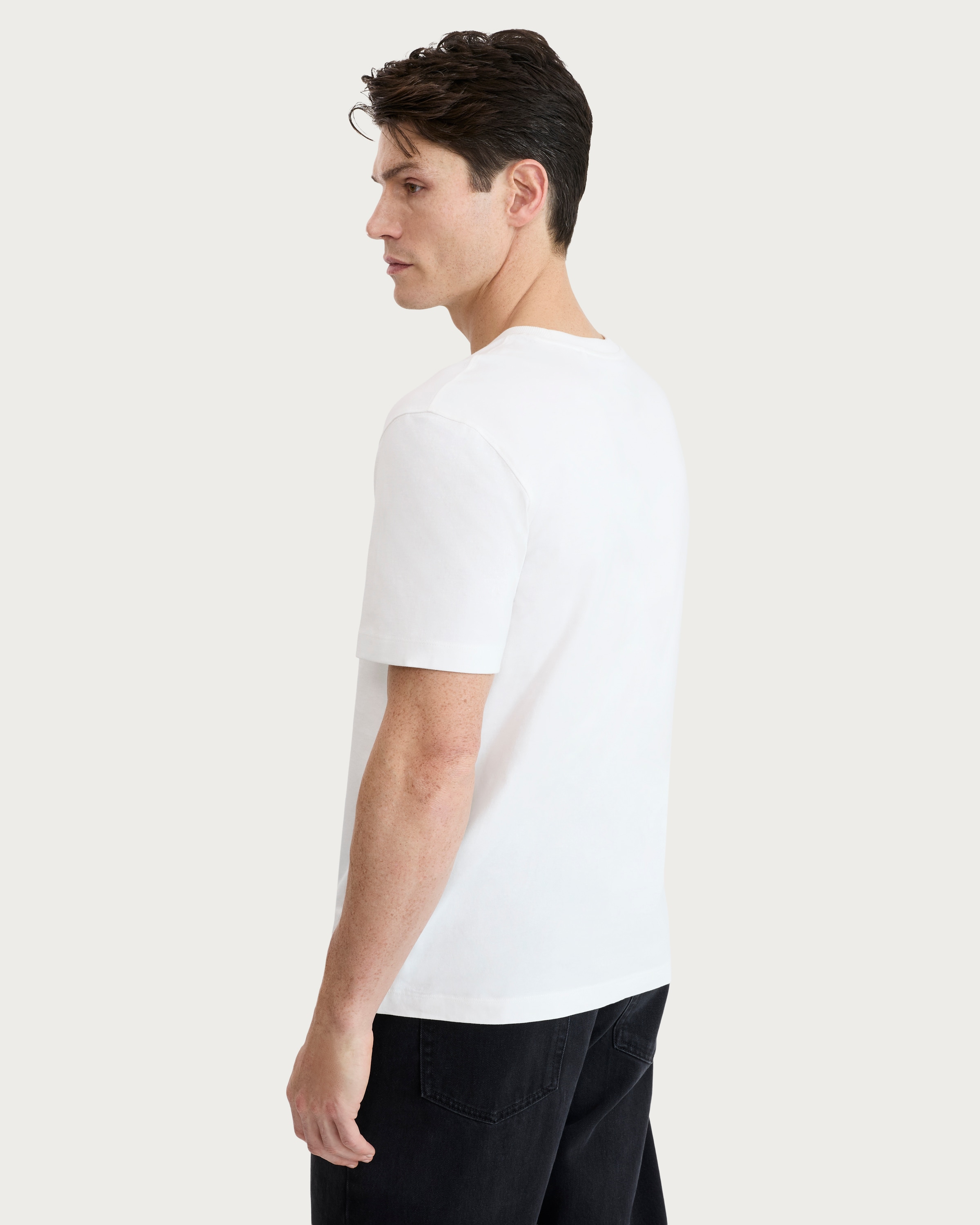 Guinness Extra Stout Print Pure Cotton T-Shirt in Cream thumbnail 3
