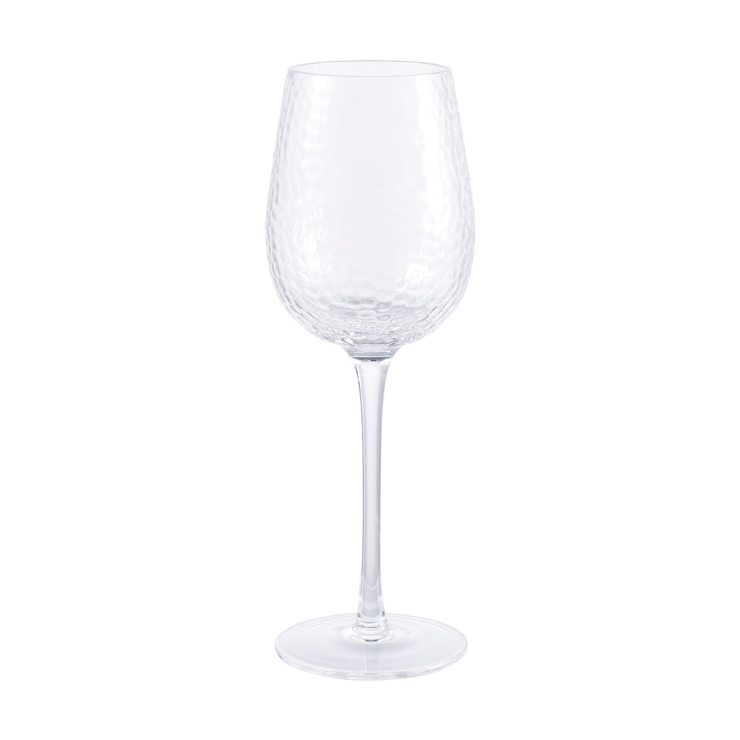 F&F Home Hammered Wine Glass 2 Pack