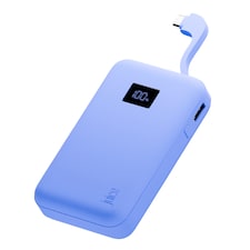 JUICE 3 POWERBANK BLUE WITH INTEGRATED CABLE