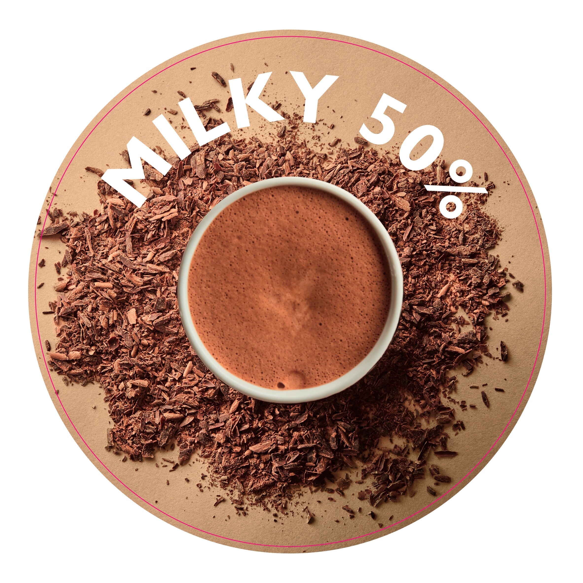 Hotel Chocolat Hot Drinking Chocolate Milky 50% 5 x 31g thumbnail 3