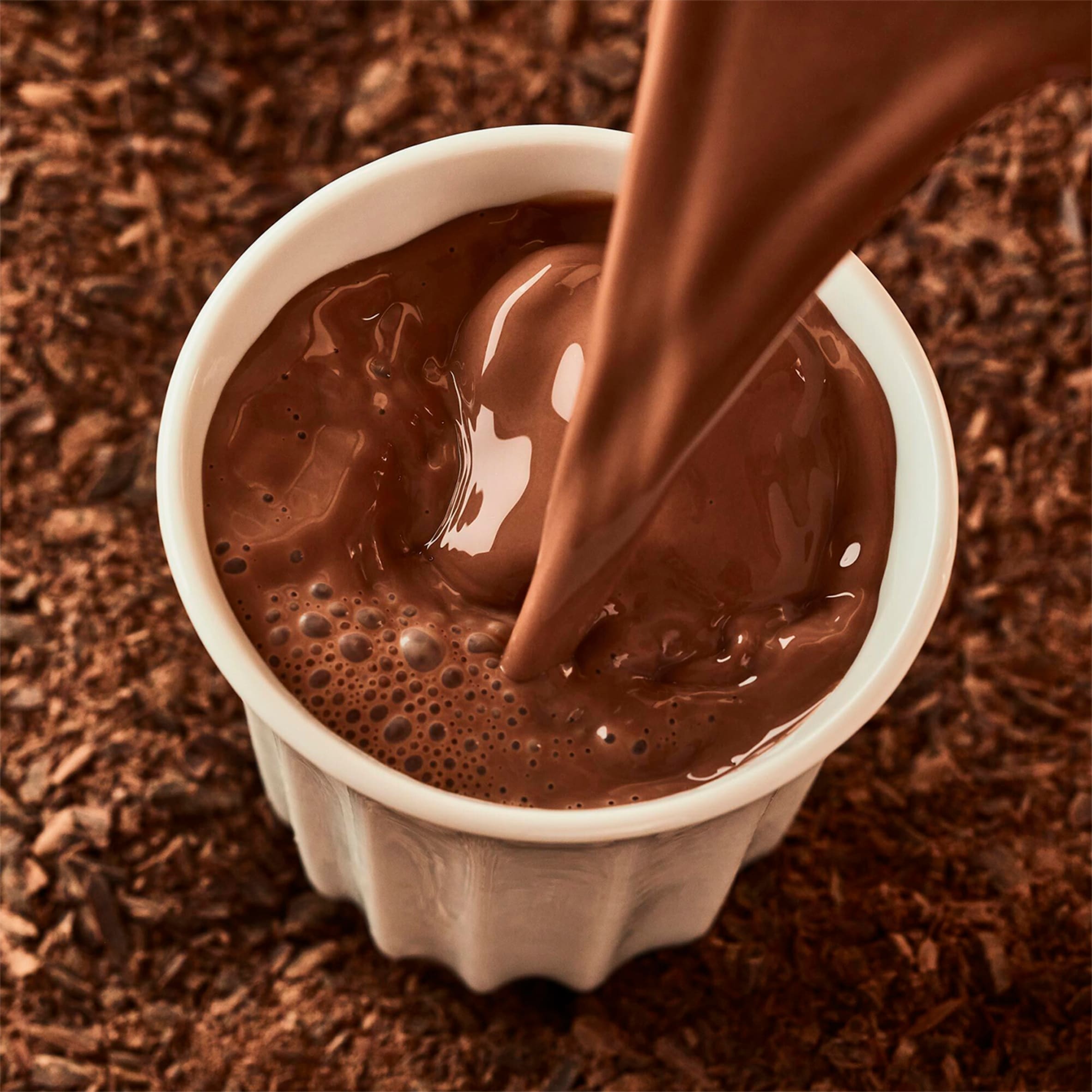 Hotel Chocolat Hot Drinking Chocolate Salted Caramel 5 x 31g thumbnail 4