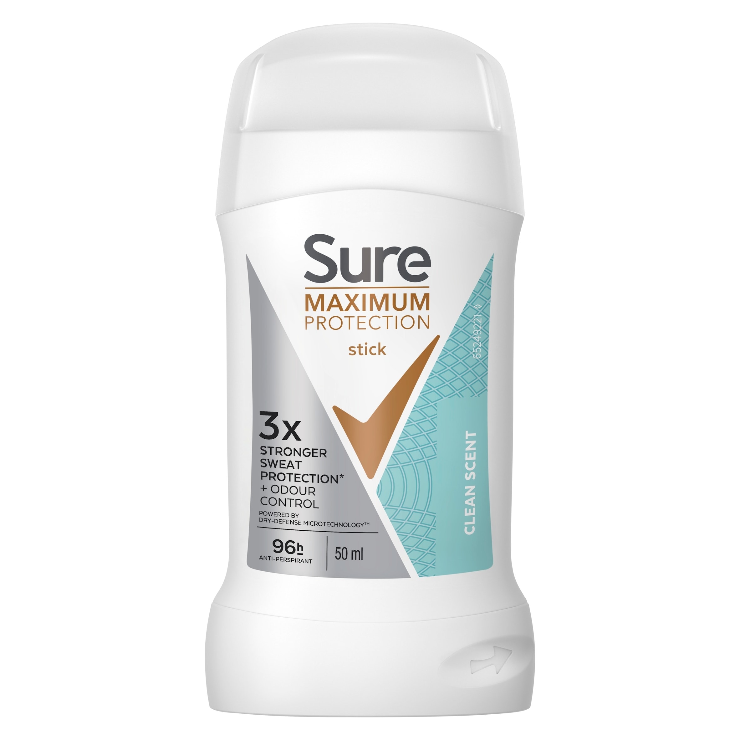 Sure Women Clean Scent 96h Maximum Protection odour control Antiperspirant Deodorant Stick 50ml