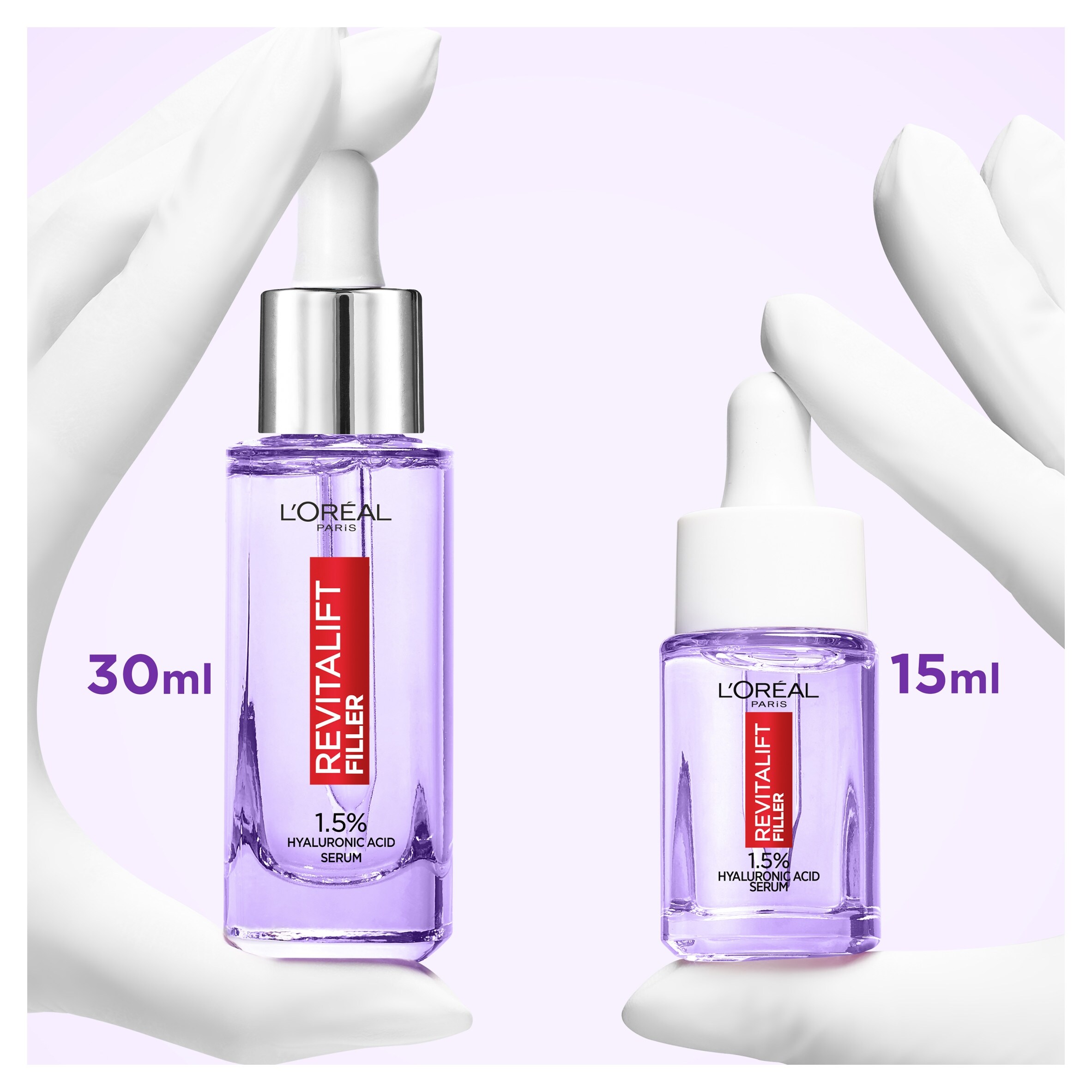 L'Oreal Paris Revitalift Filler Hyaluronic Anti-wrinkle serum 15ml thumbnail 4