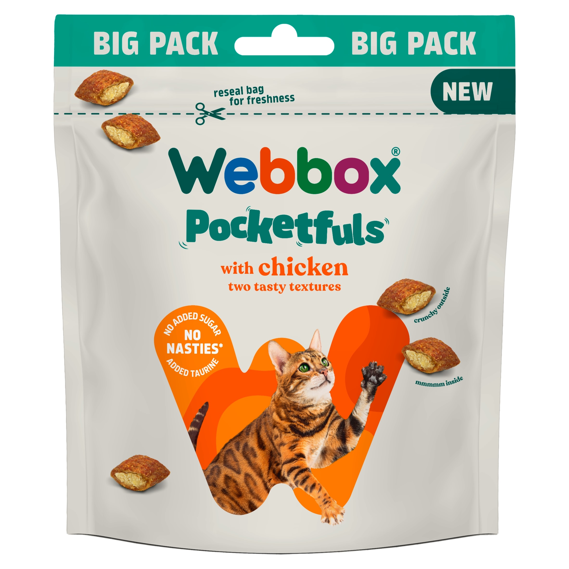 Webbox Pocketfuls Chicken 200g