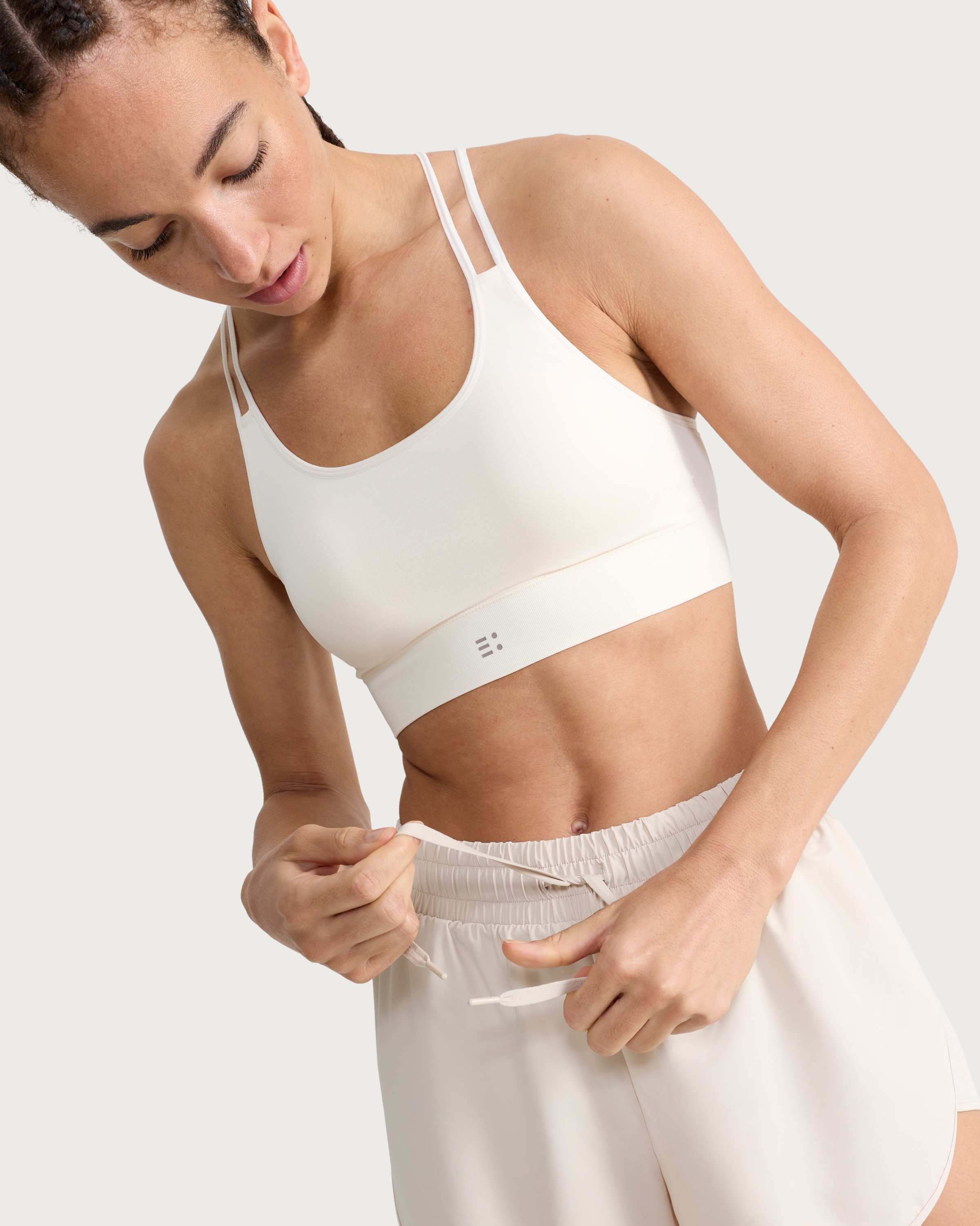 F&F Active 2-Pack Strappy Light Support Sports Bras in Multi