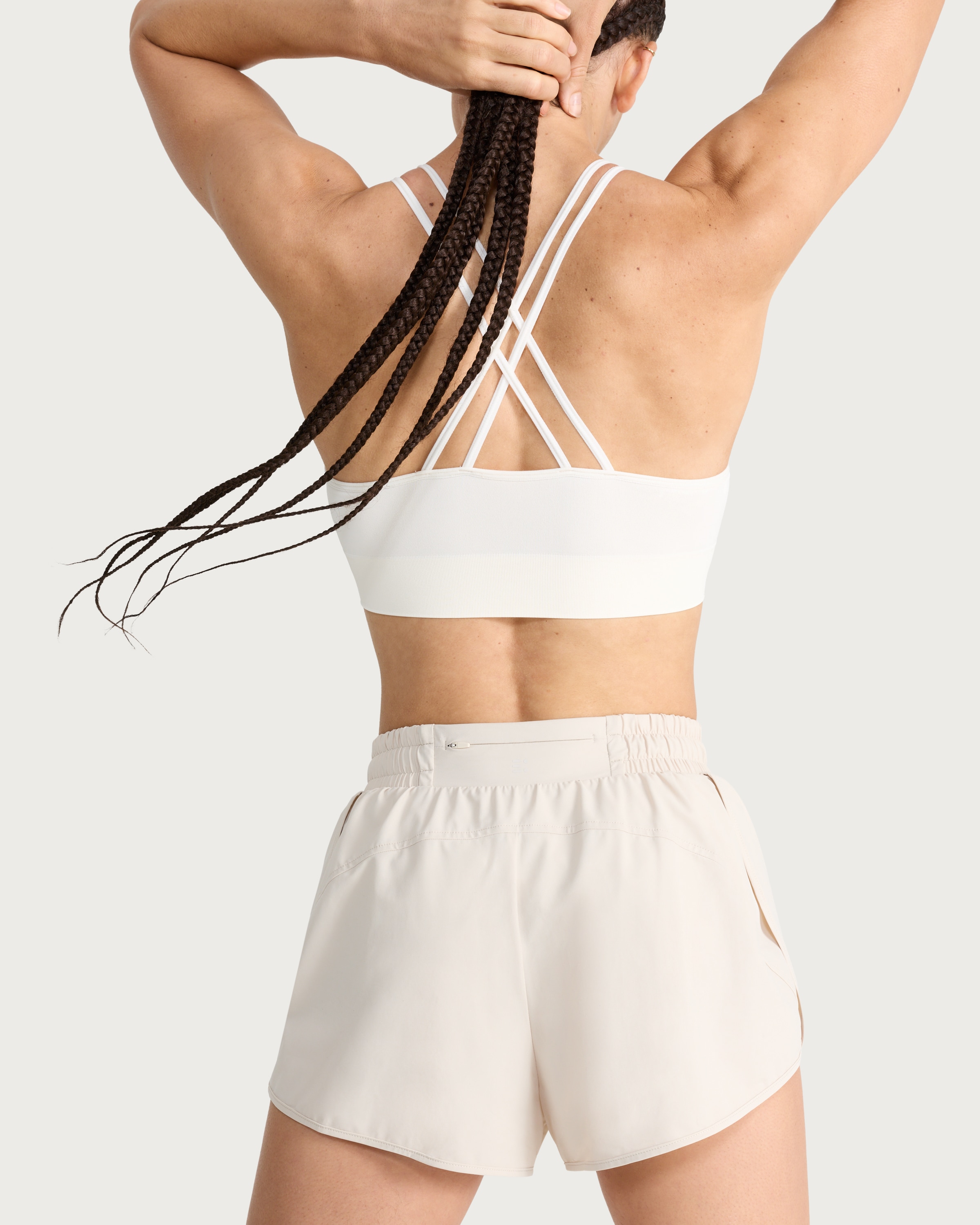 F&F Active 2-Pack Strappy Light Support Sports Bras in Multi thumbnail 2