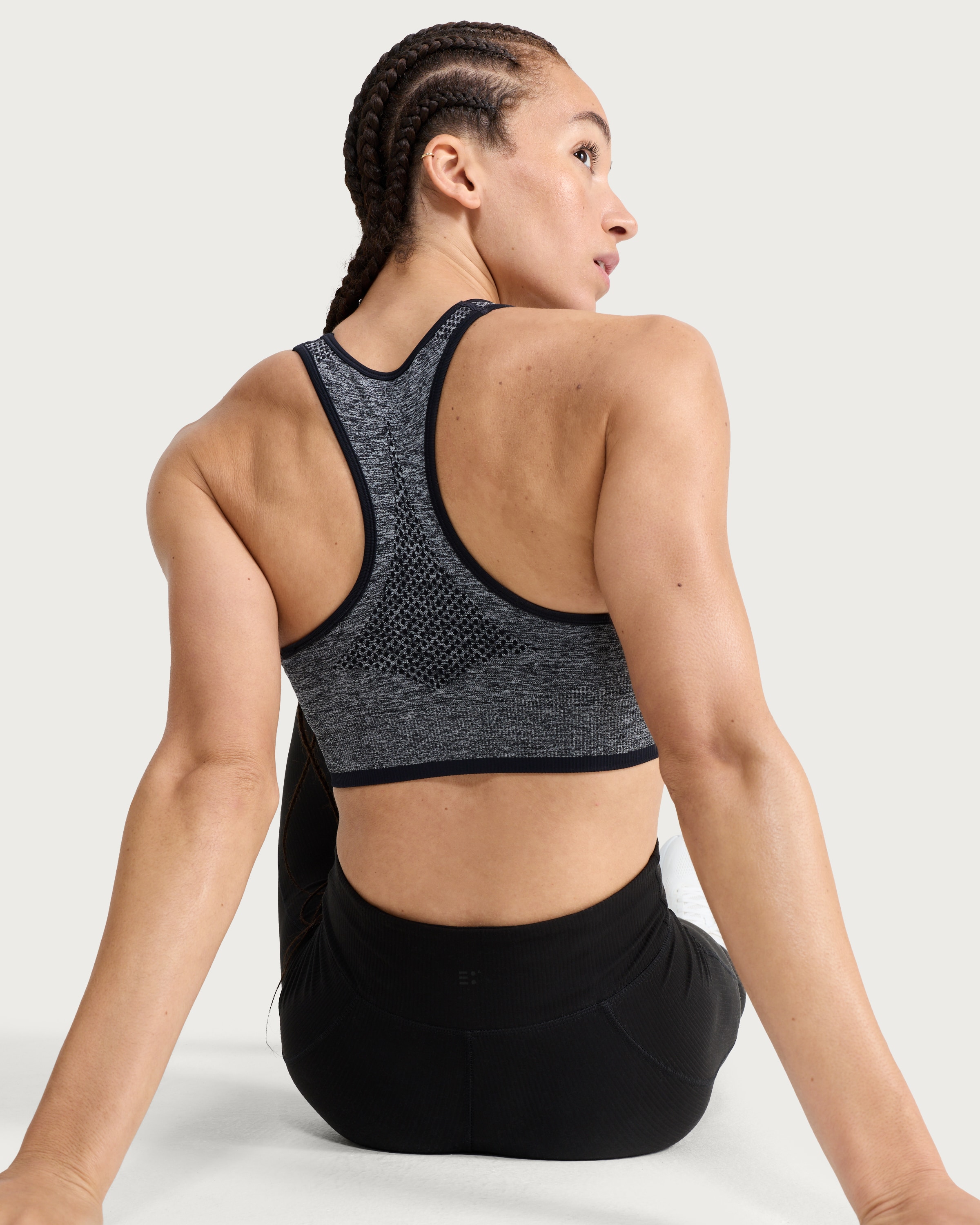 F&F Active Seamless Reversible Medium Support Sports Bra in Multi thumbnail 2