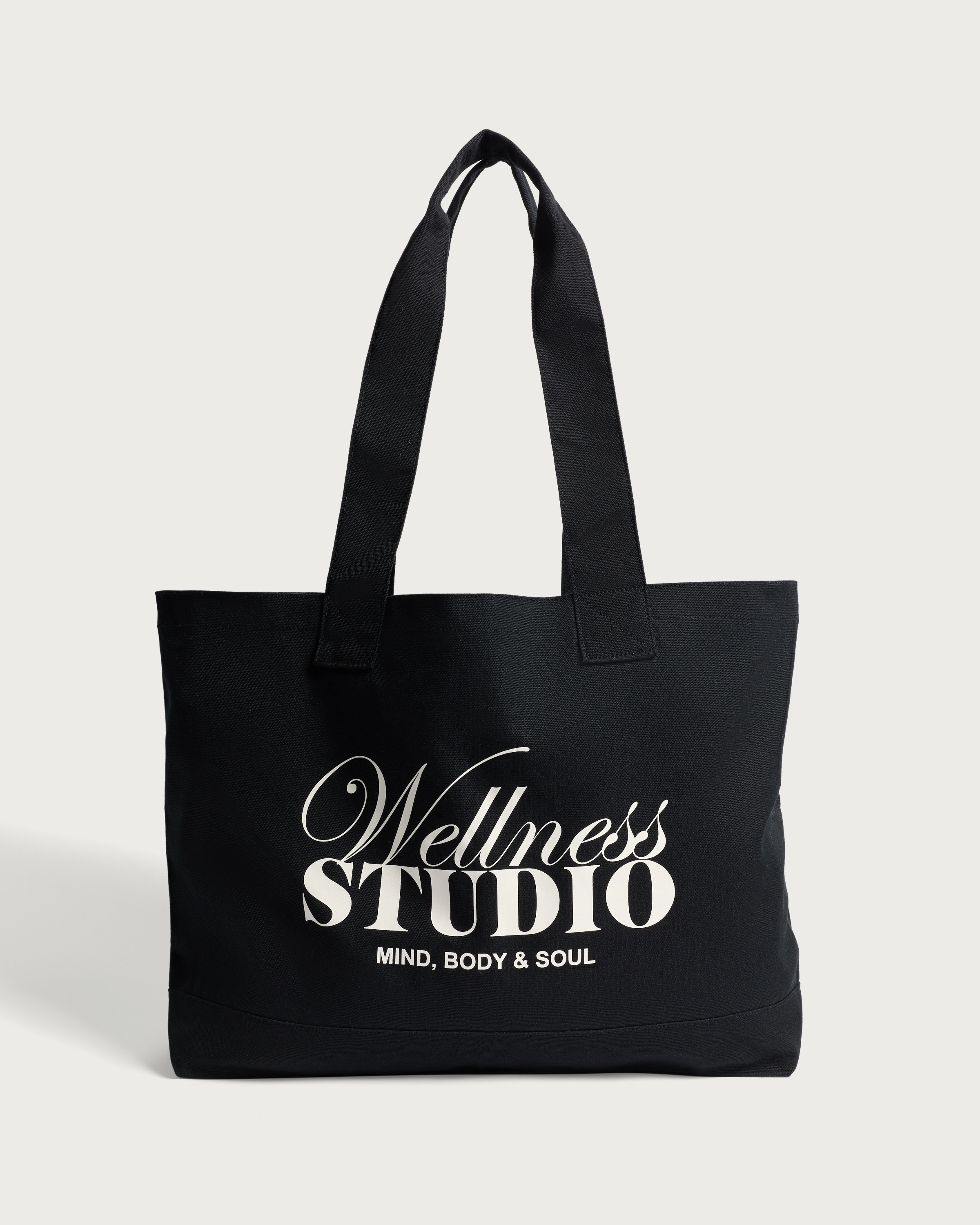 F&F Active Wellness Studio Tote Bag in Black