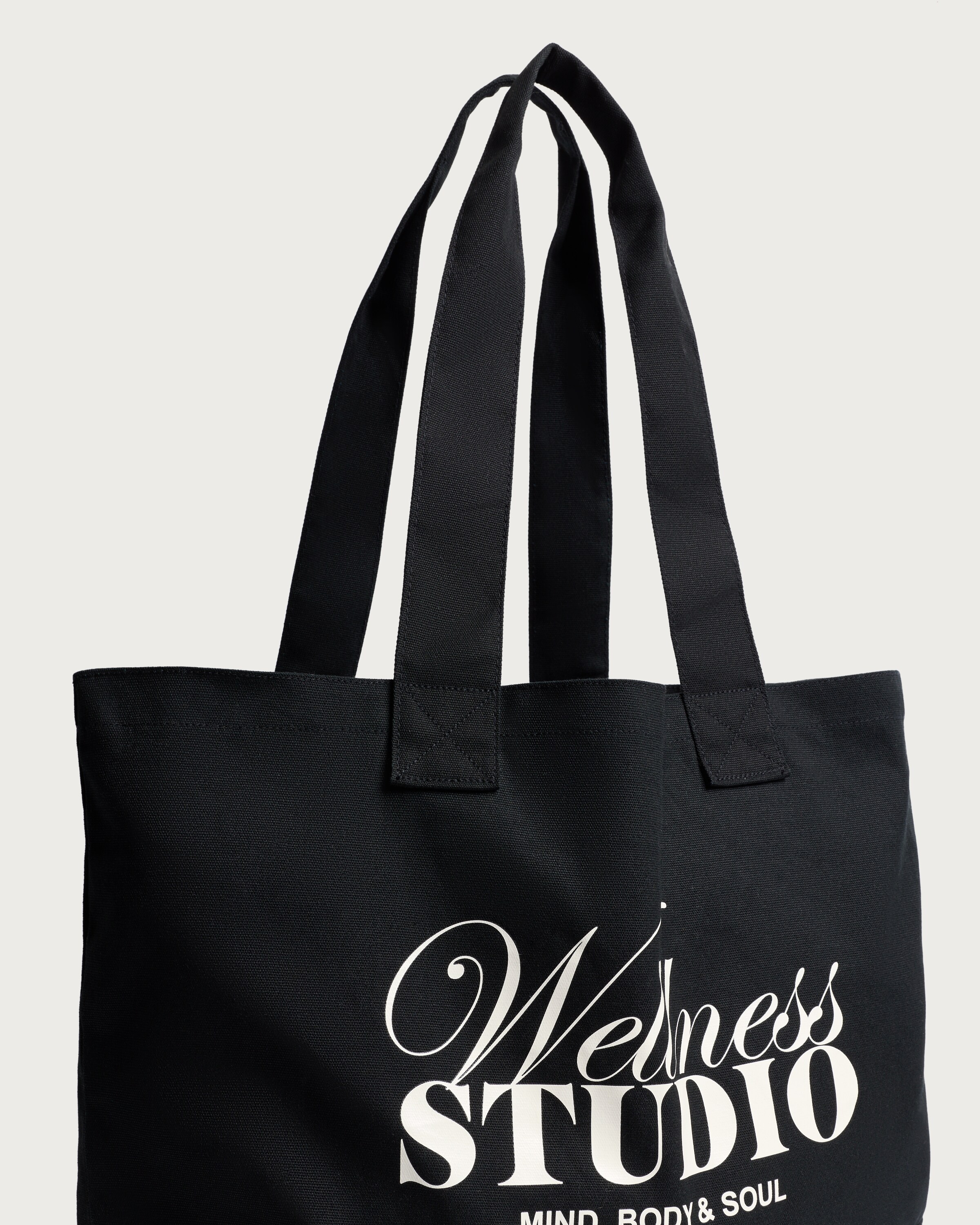 F&F Active Wellness Studio Tote Bag in Black thumbnail 2