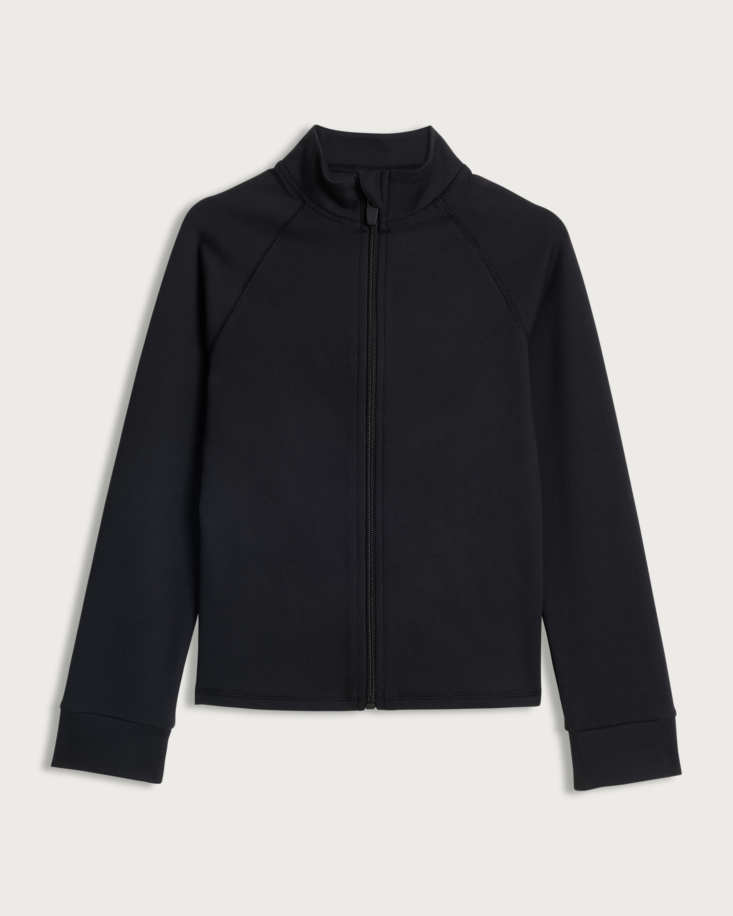 F&F Active Girls ULTRAMOVE Zip Up Jacket in Black thumbnail 4