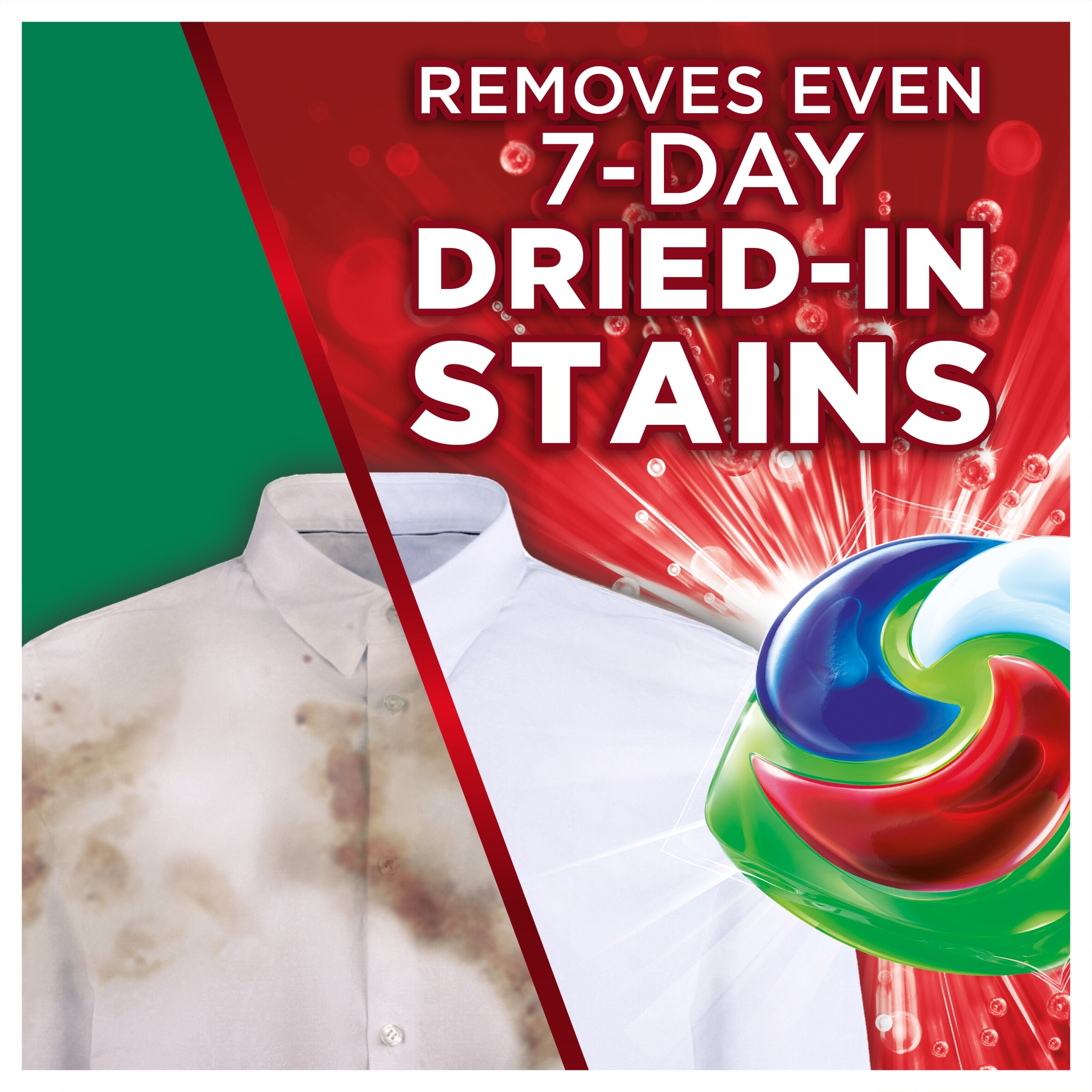 Ariel Platinum Washing Pods Extra Stain Removal 44 Washes 1003.2g thumbnail 5