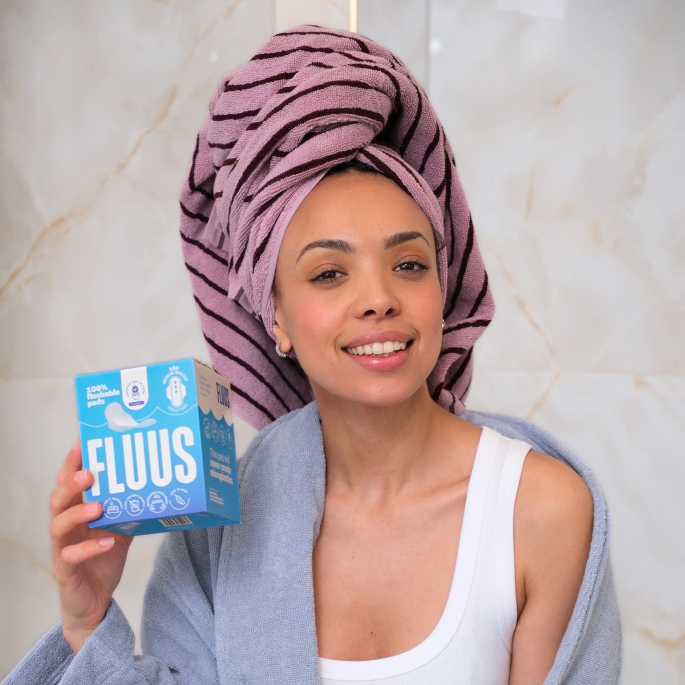 Fluus Flushable Pads Medium 10s thumbnail 5