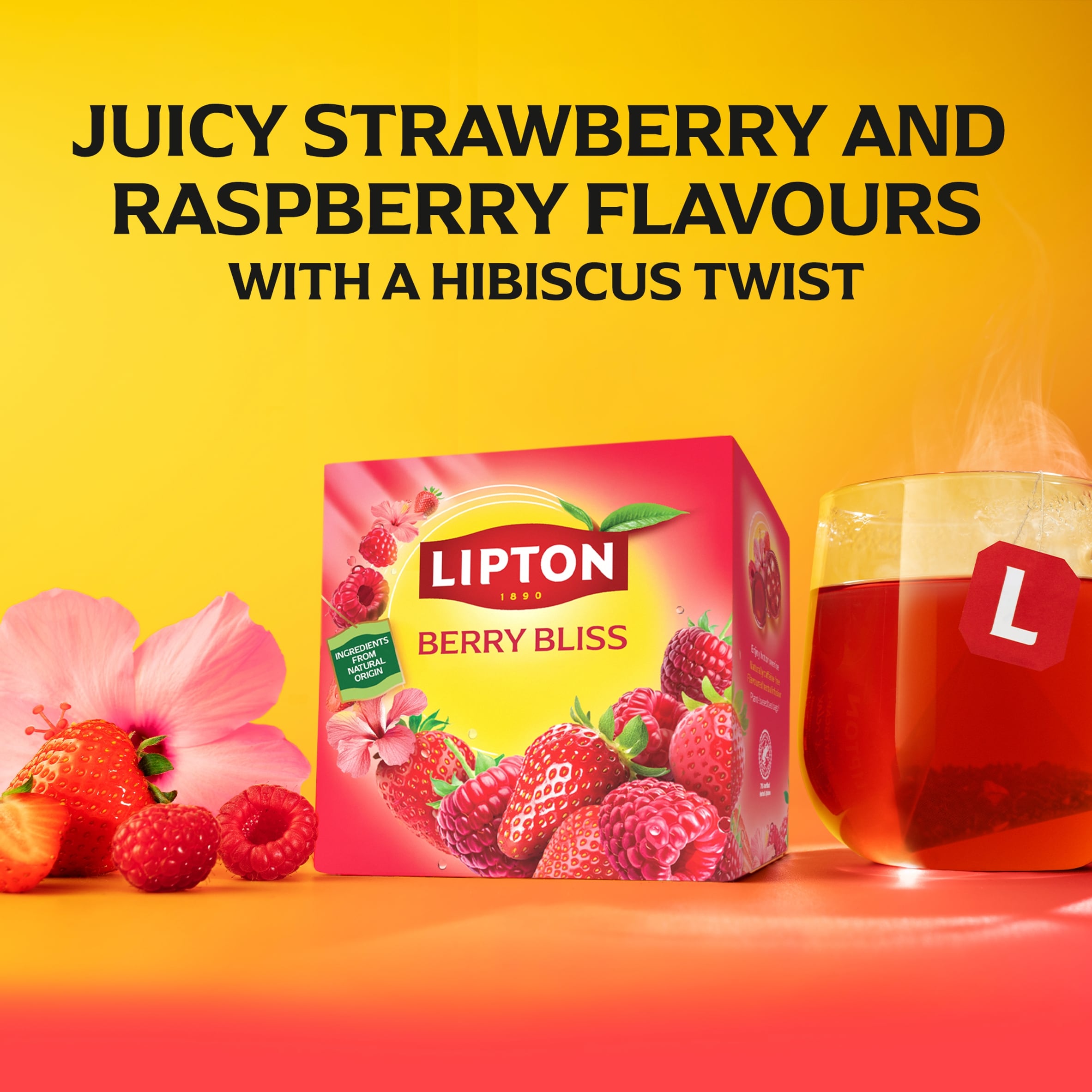 Lipton Berry Bliss 20 Tea Bags 42g thumbnail 3