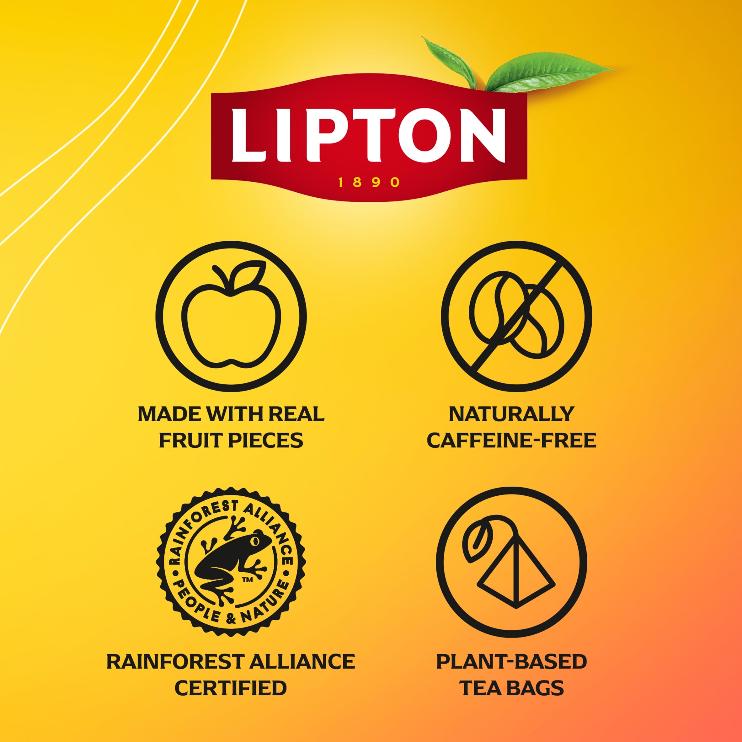 Lipton Berry Bliss 20 Tea Bags 42g thumbnail 4
