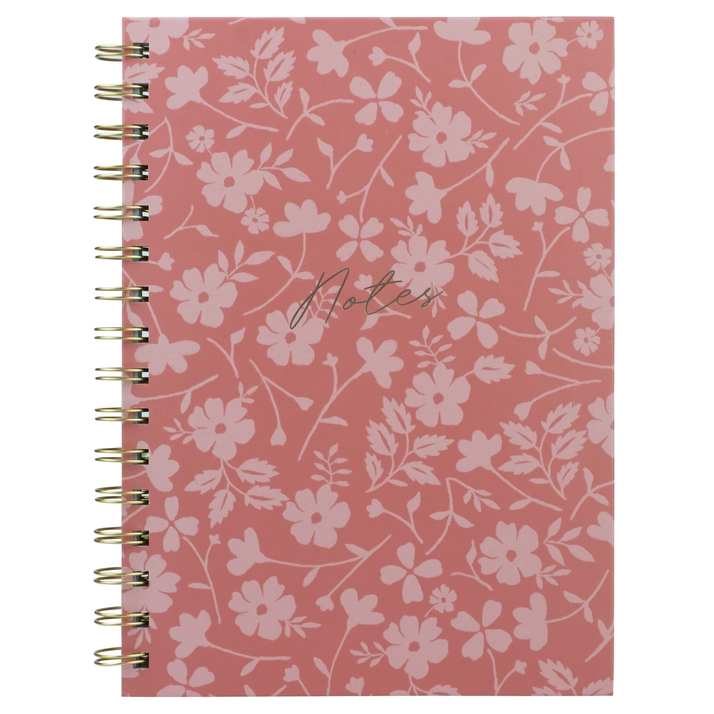 Woodvale Romantic Floral A5 Wiro Notebook