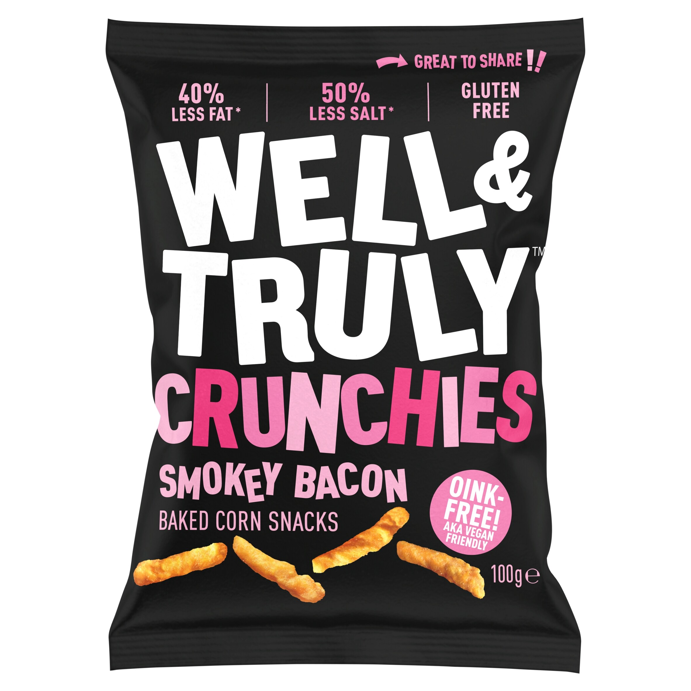 Well&Truly Crunchies Smokey Bacon