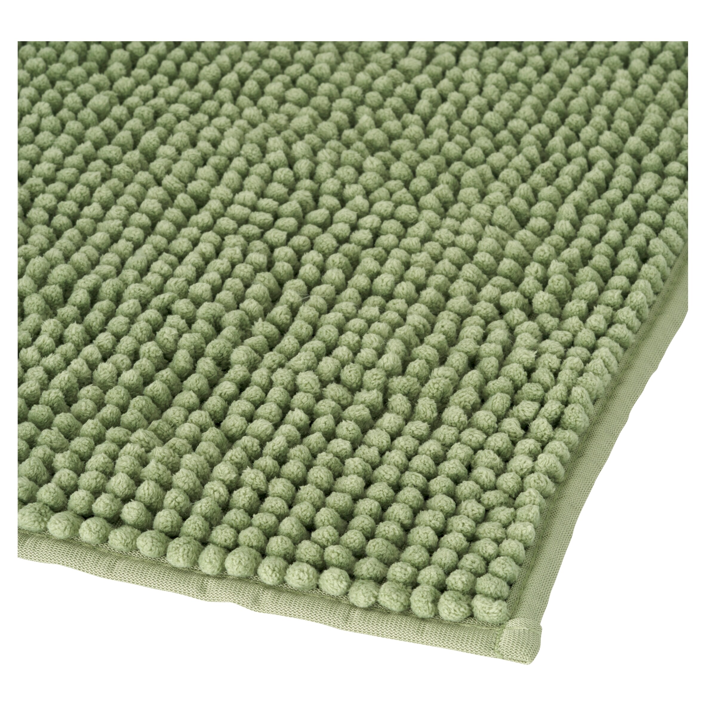 F&F Home Sage Green Microchenille Bath Mat thumbnail 2