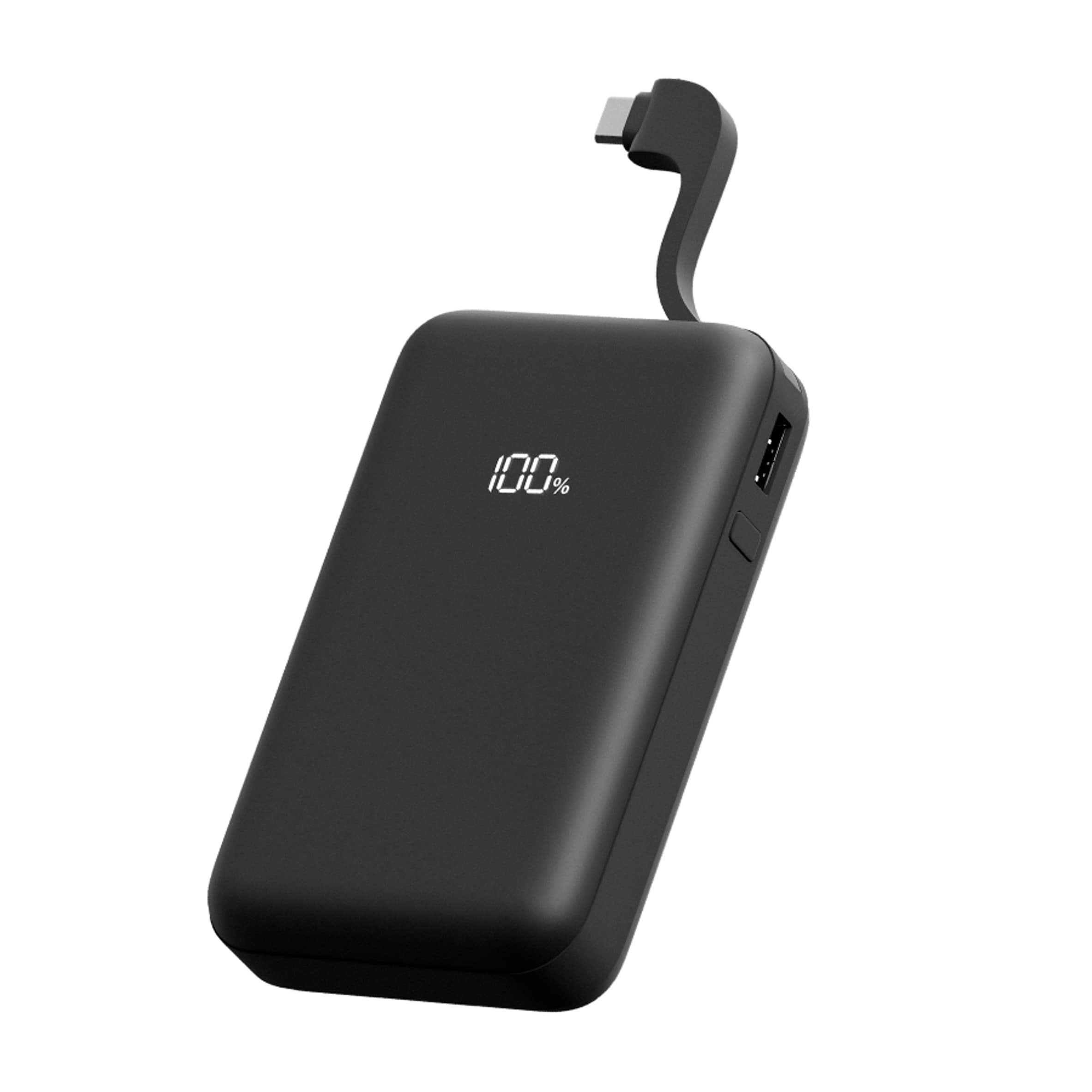 JUICE 2 POWERBANK BLACK WITH INTEGRATED CABLE thumbnail 2
