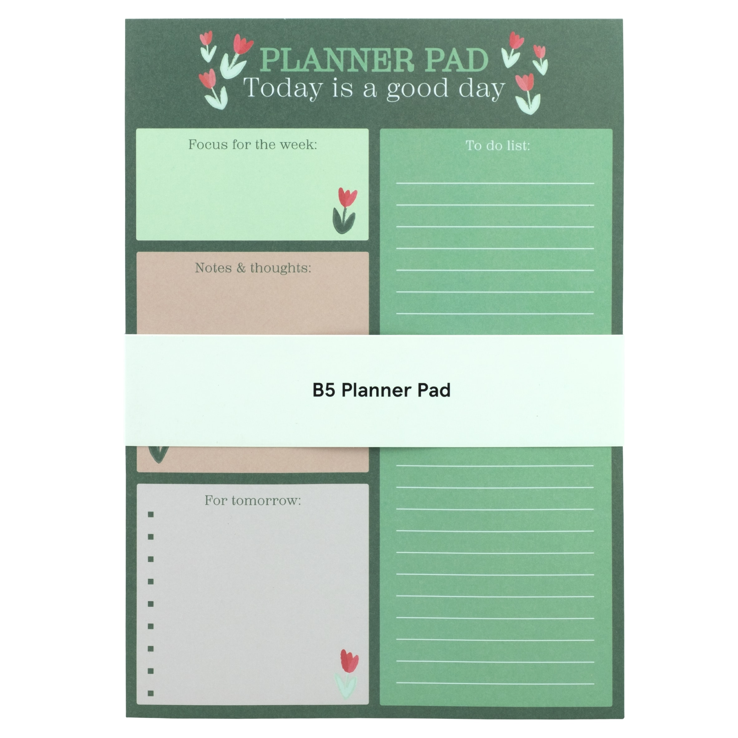 Woodvale Cats B5 Planner Pad