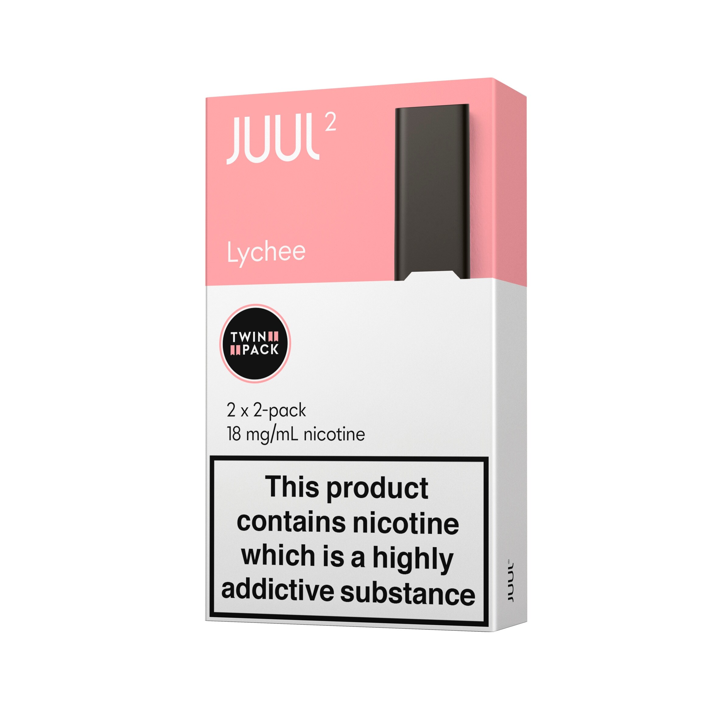 JUUL2pods UK Lychee 18mg/mL 2x2x1.2ml thumbnail 2
