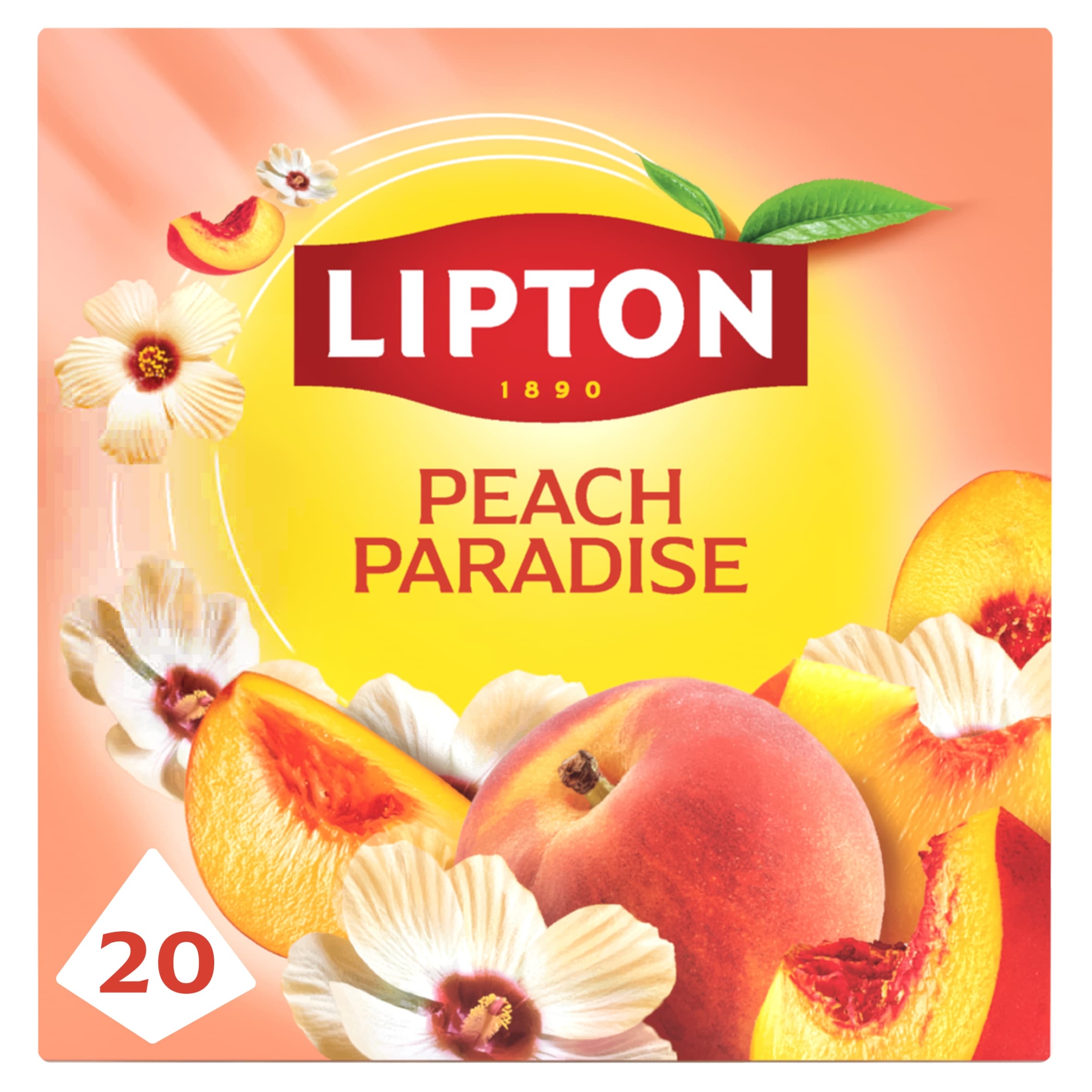 Lipton Peach Paradise 20 Tea Bags 46g