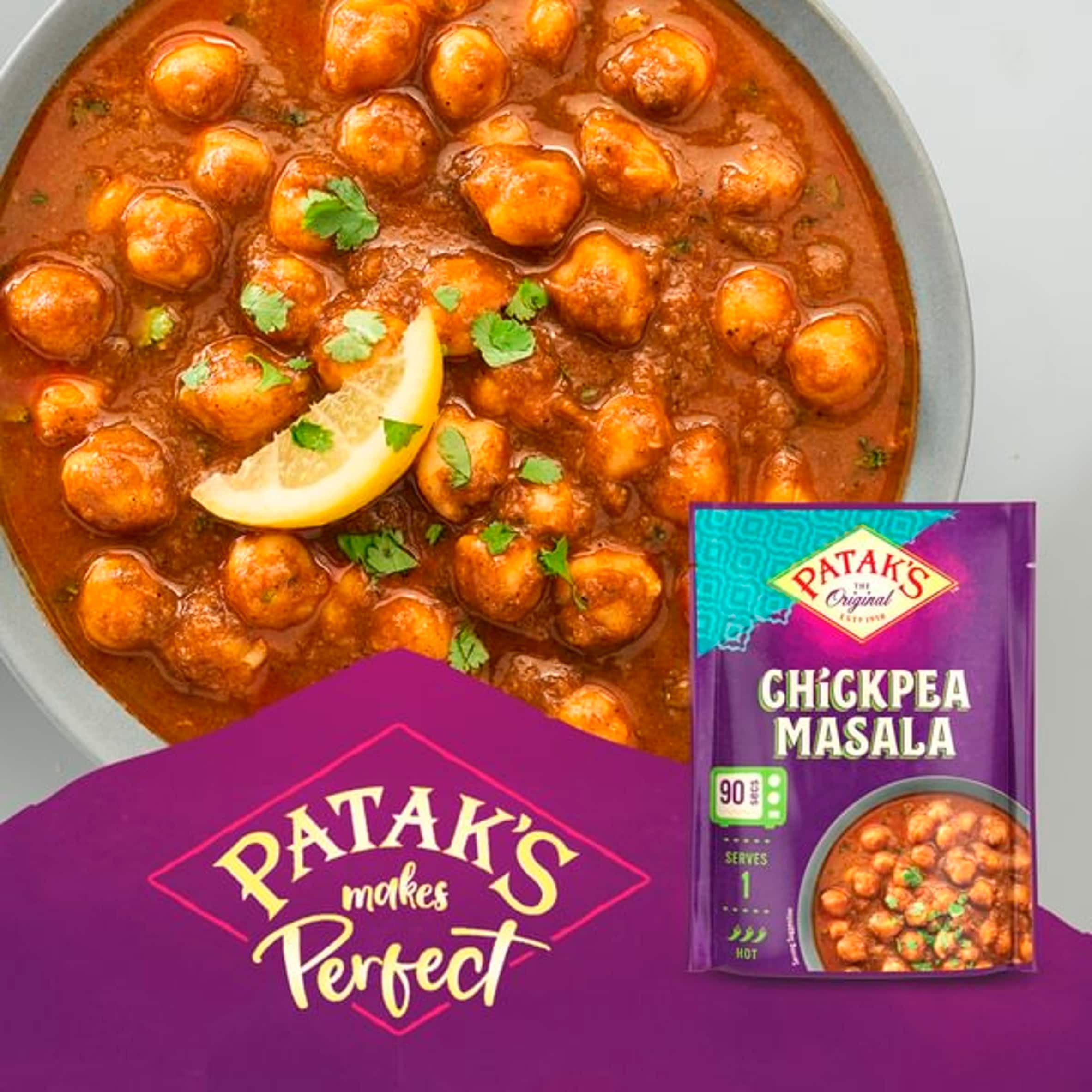 Patak's Chickpea Masala 270g thumbnail 2