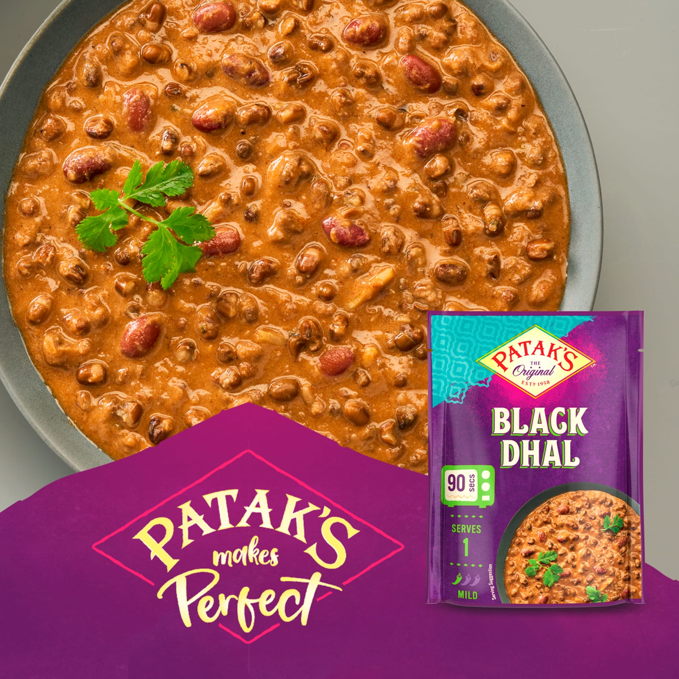 Patak's Black Dhal 270g thumbnail 2